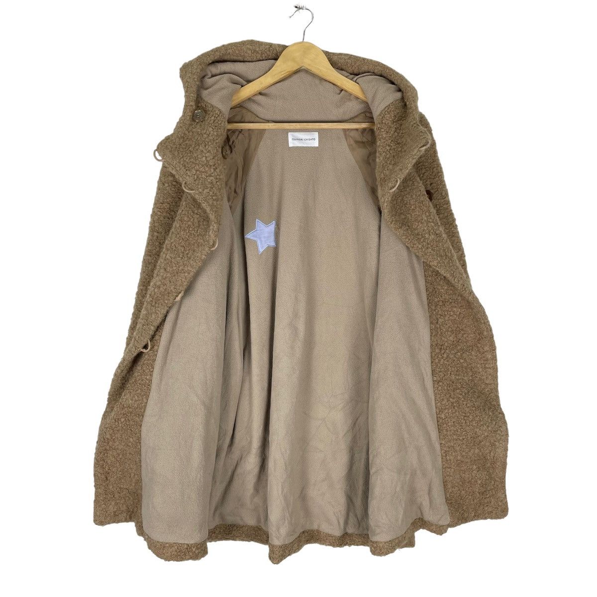 Issey Miyake × Tsumori Chisato ❄️TSUMORI CHISATO IS HOODIE DEEP PILE BUTTON JACKET Size M / US 6-8 / IT 42-44 - 5 Thumbnail