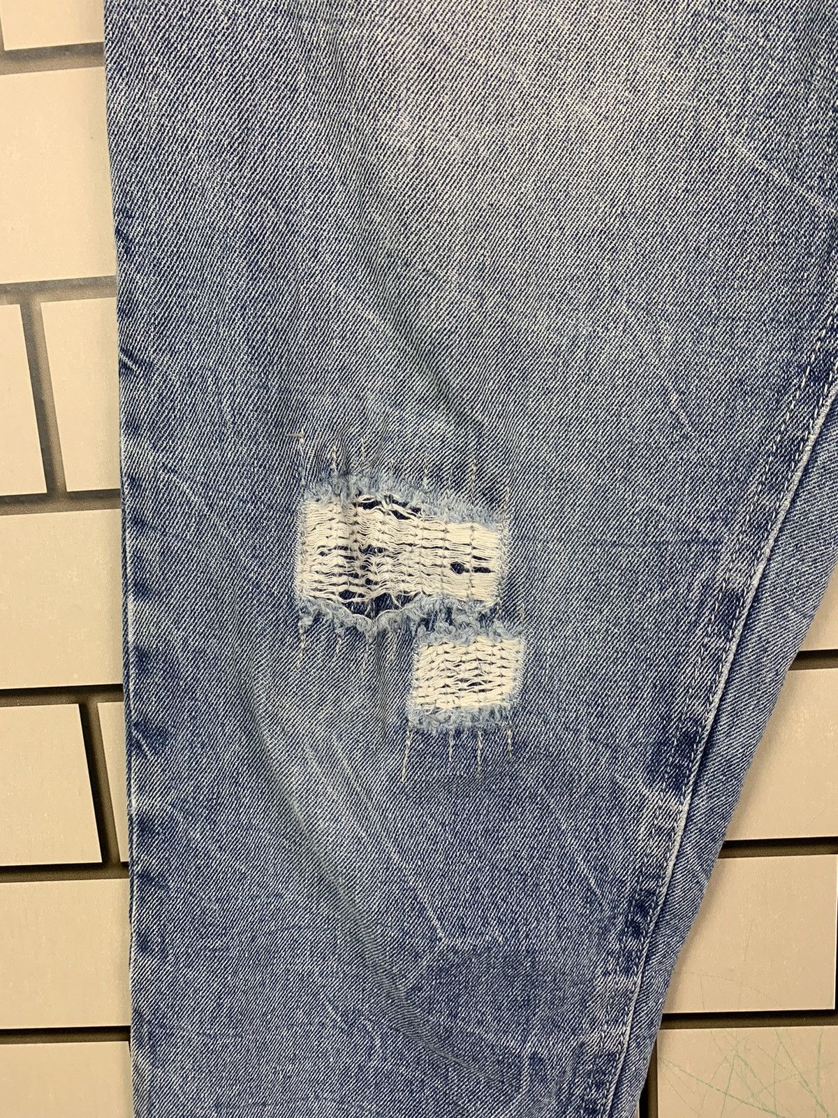 Japanese Brand Japanese Brand Patchwork Denim Size US 30 / EU 46 - 5 Thumbnail