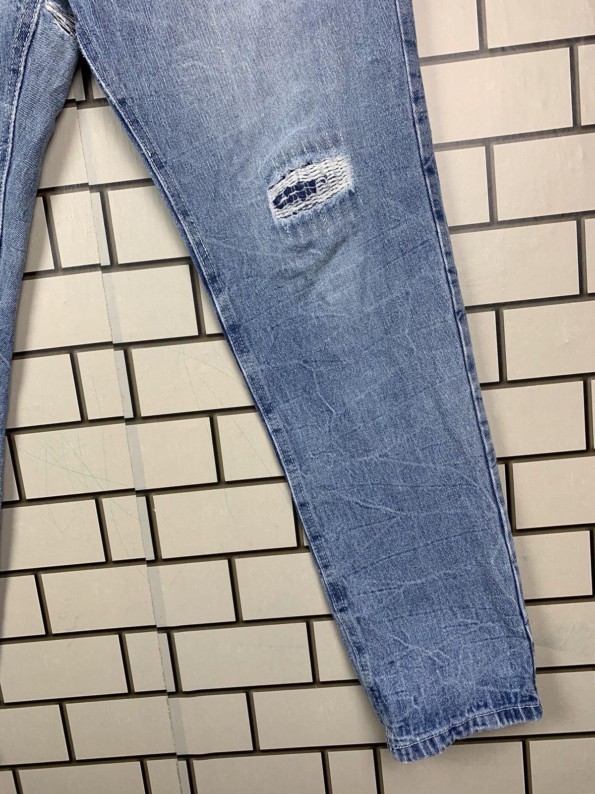 Japanese Brand Japanese Brand Patchwork Denim Size US 30 / EU 46 - 4 Thumbnail