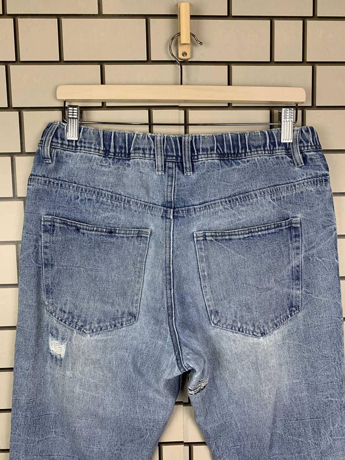 Japanese Brand Japanese Brand Patchwork Denim Size US 30 / EU 46 - 10 Thumbnail