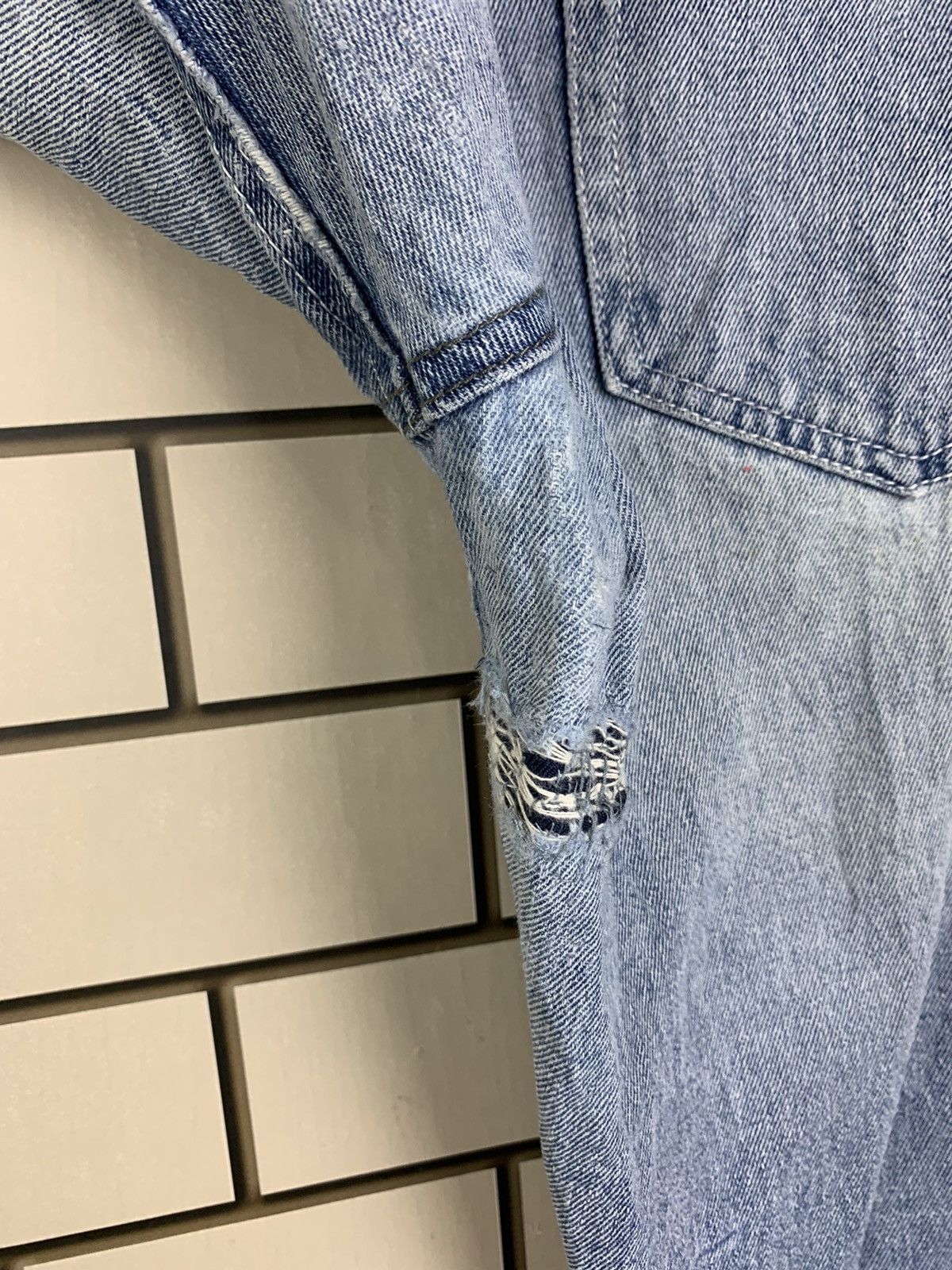 Japanese Brand Japanese Brand Patchwork Denim Size US 30 / EU 46 - 15 Thumbnail