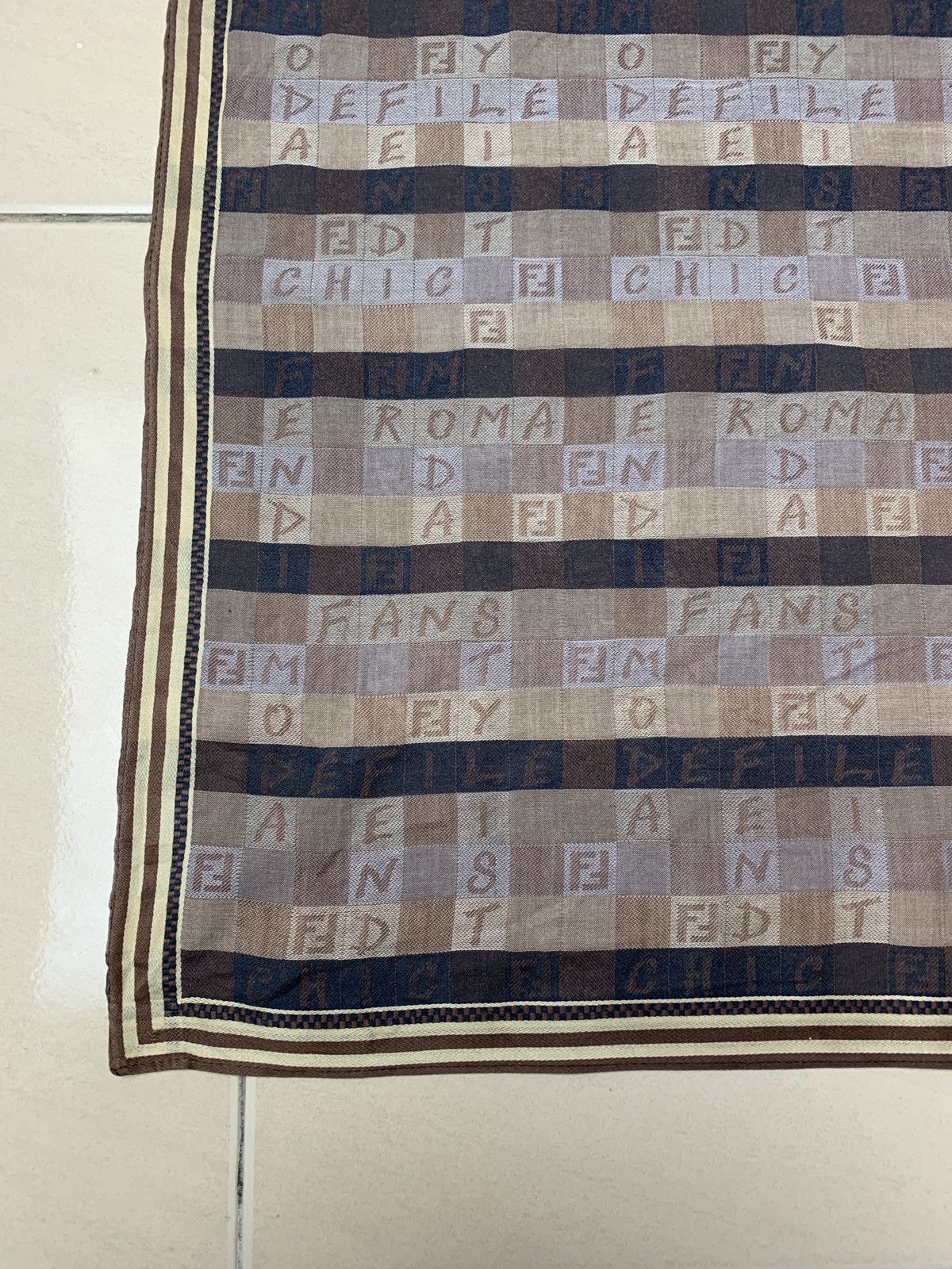 Vintage Fendi Handkerchief Pocketsquares Size ONE SIZE - 6 Thumbnail