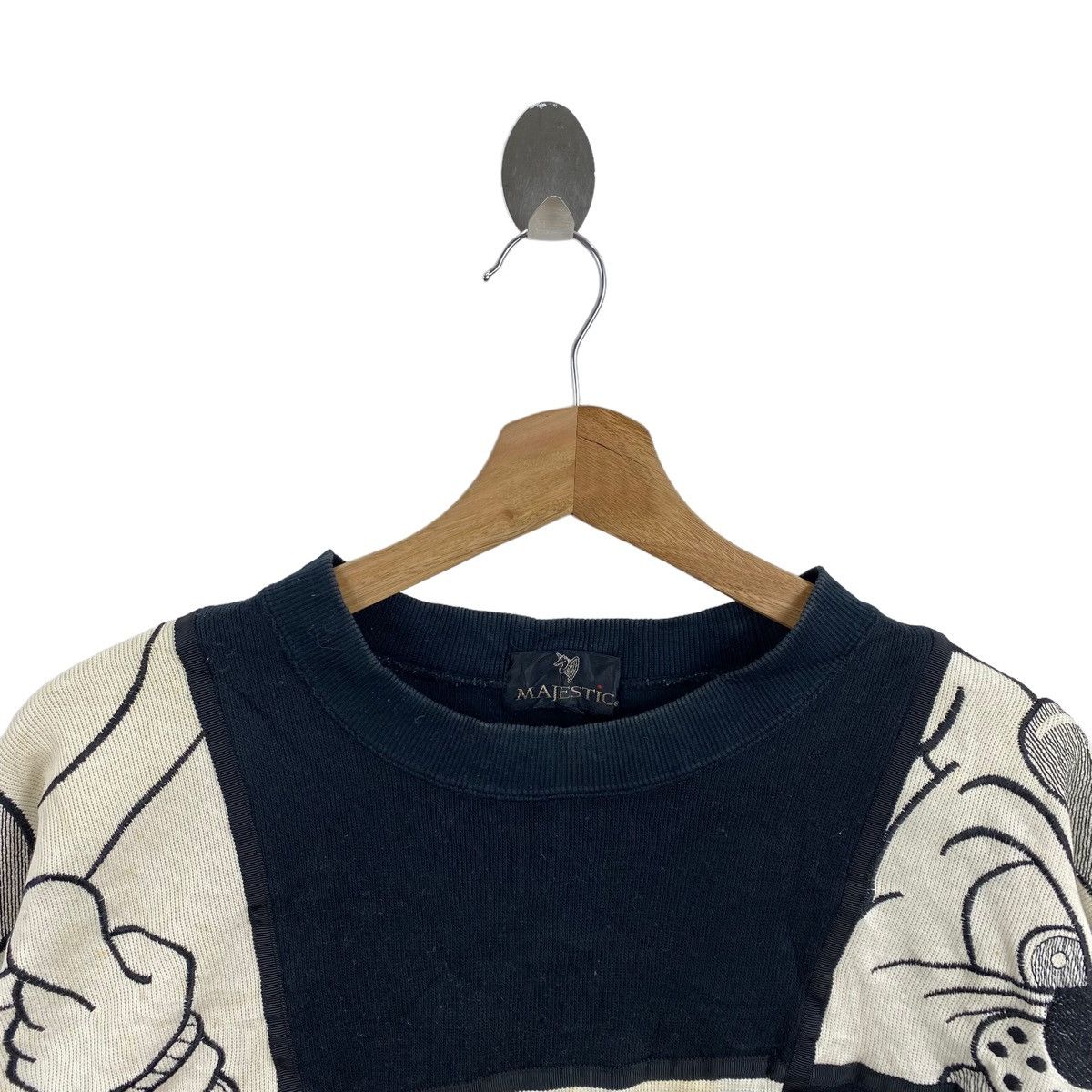 Japanese Brand × Majestic MAJESTIC Japan Brand Funky Action Family Embroidered Design Size US XL / EU 56 / 4 - 2 Thumbnail