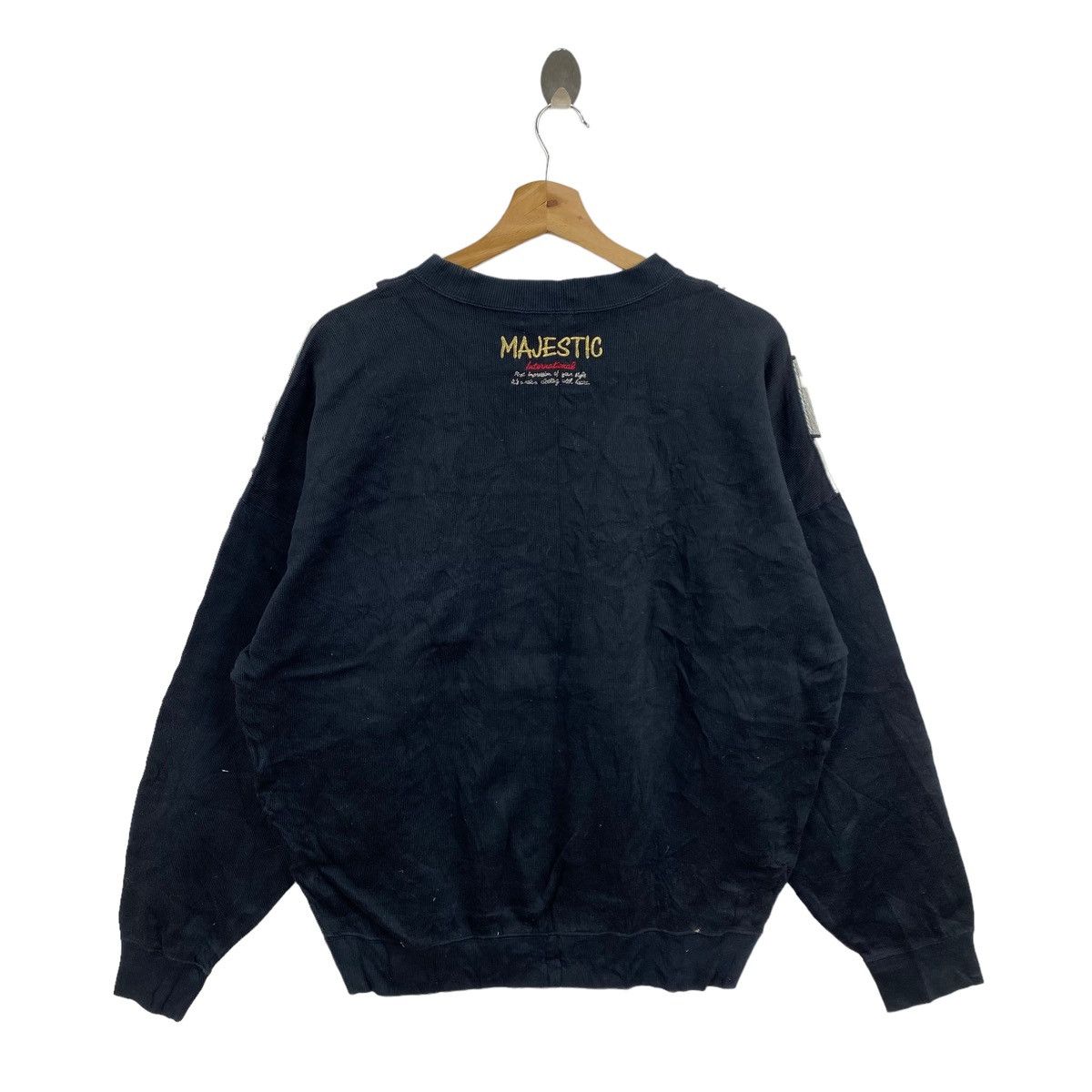 Japanese Brand × Majestic MAJESTIC Japan Brand Funky Action Family Embroidered Design Size US XL / EU 56 / 4 - 9 Thumbnail