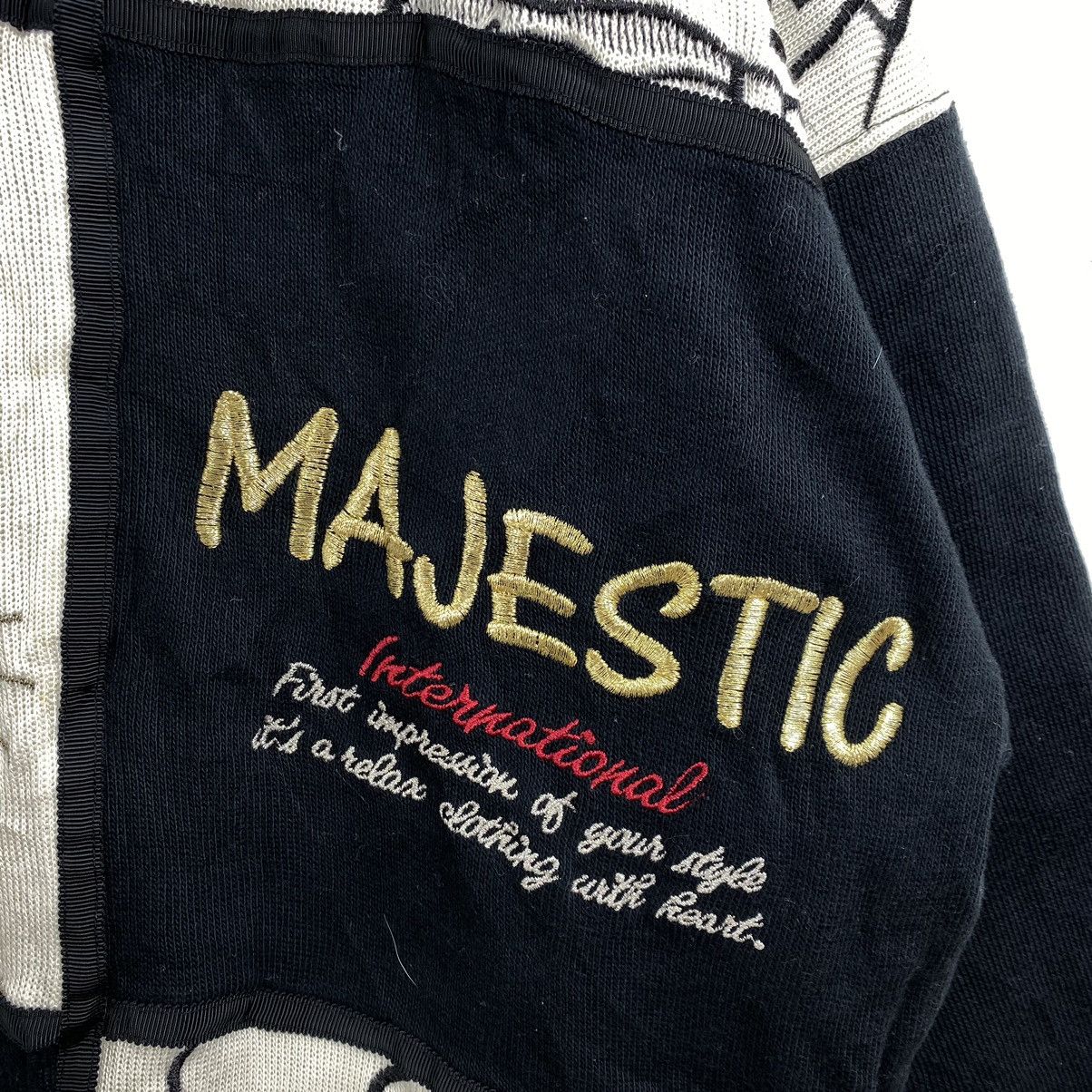 Japanese Brand × Majestic MAJESTIC Japan Brand Funky Action Family Embroidered Design Size US XL / EU 56 / 4 - 4 Thumbnail