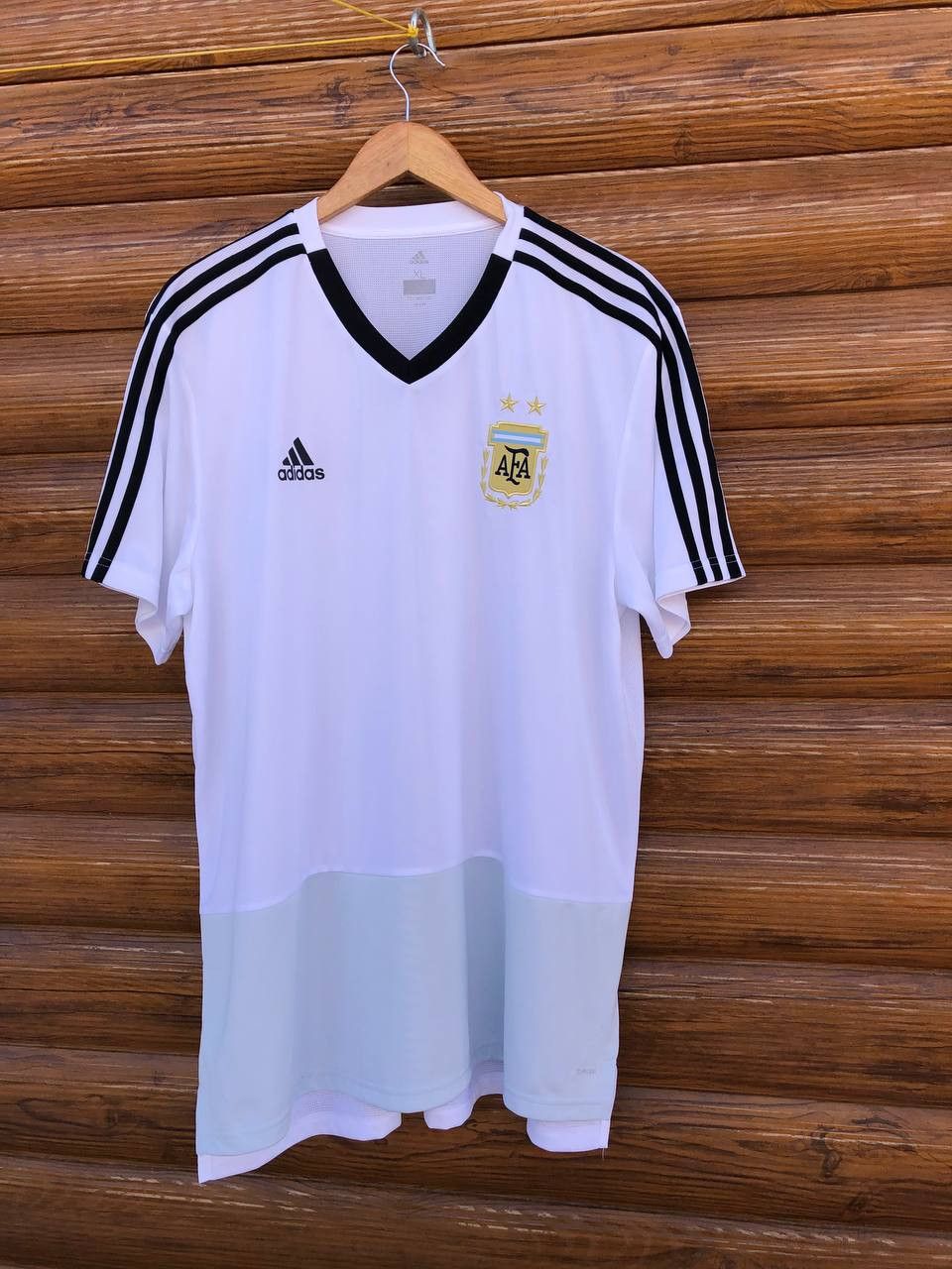 Vintage ARGENTINA HOME FOOTBALL SHIRT SOCCER JERSEY ADIDAS Size US XL / EU 56 / 4 - 1 Thumbnail