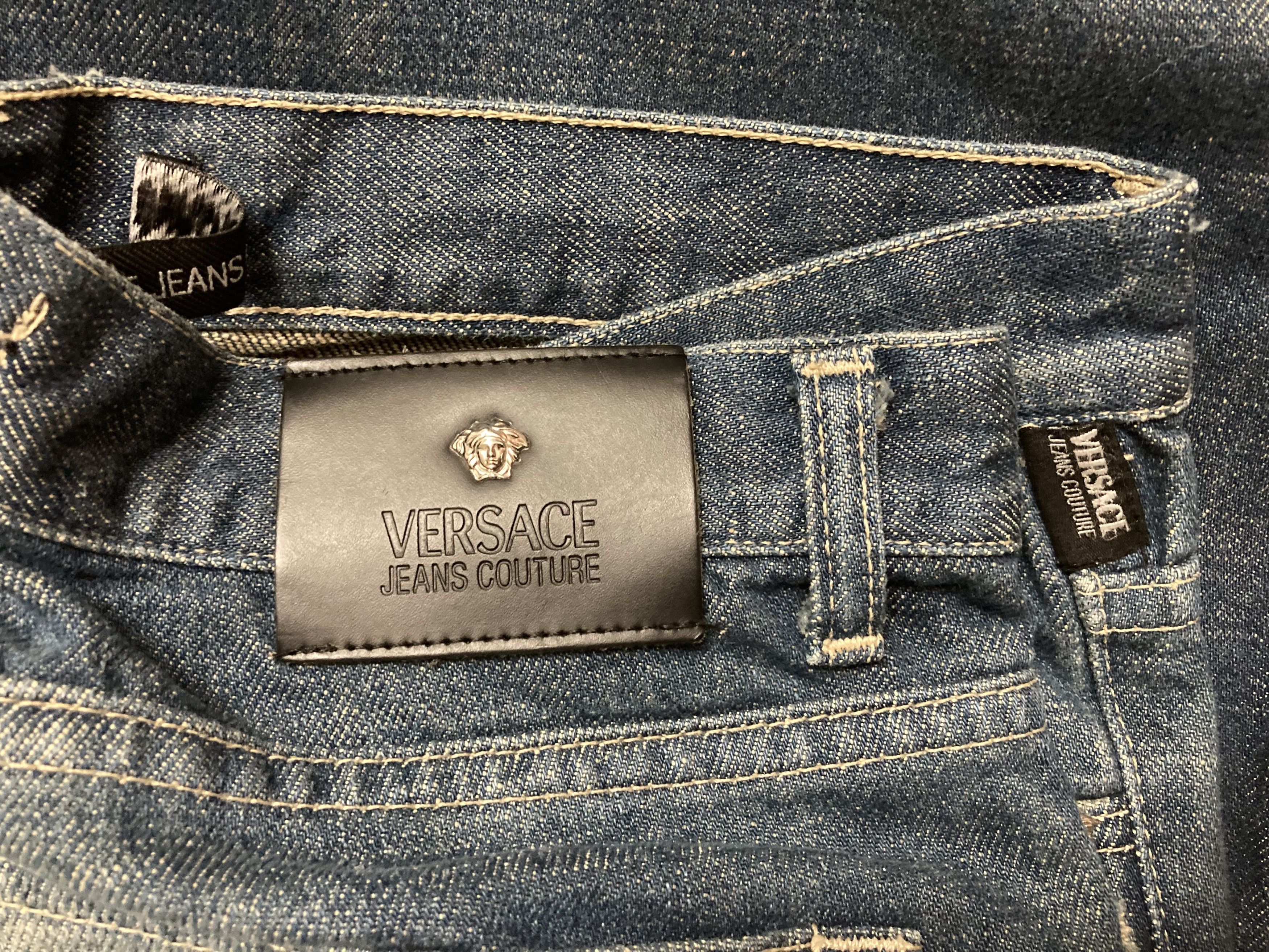 Versace Vintage Versace Jeans Couture Denim Luxury Size US 32 / EU 48 - 7 Thumbnail
