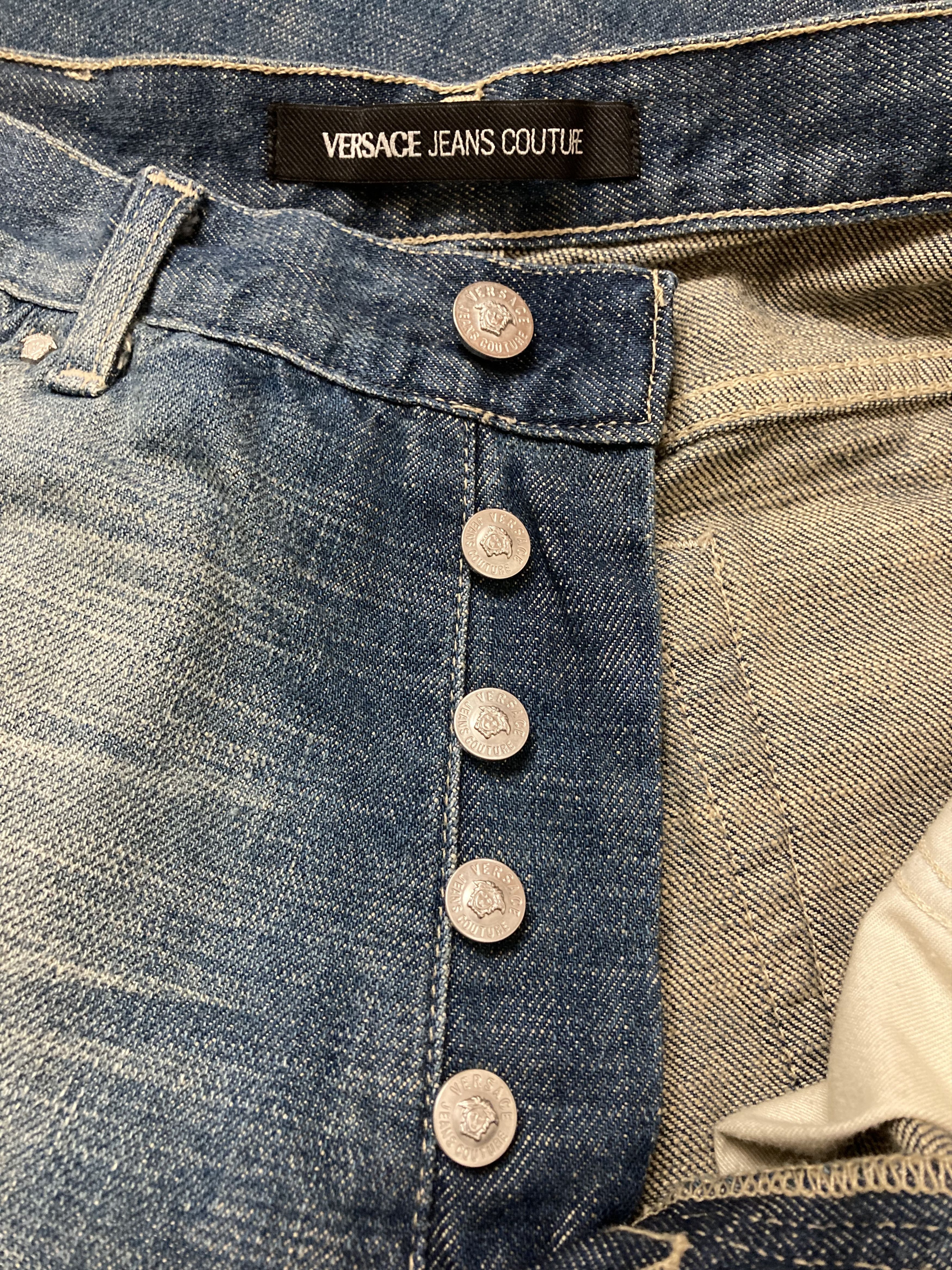 Versace Vintage Versace Jeans Couture Denim Luxury Size US 32 / EU 48 - 4 Thumbnail