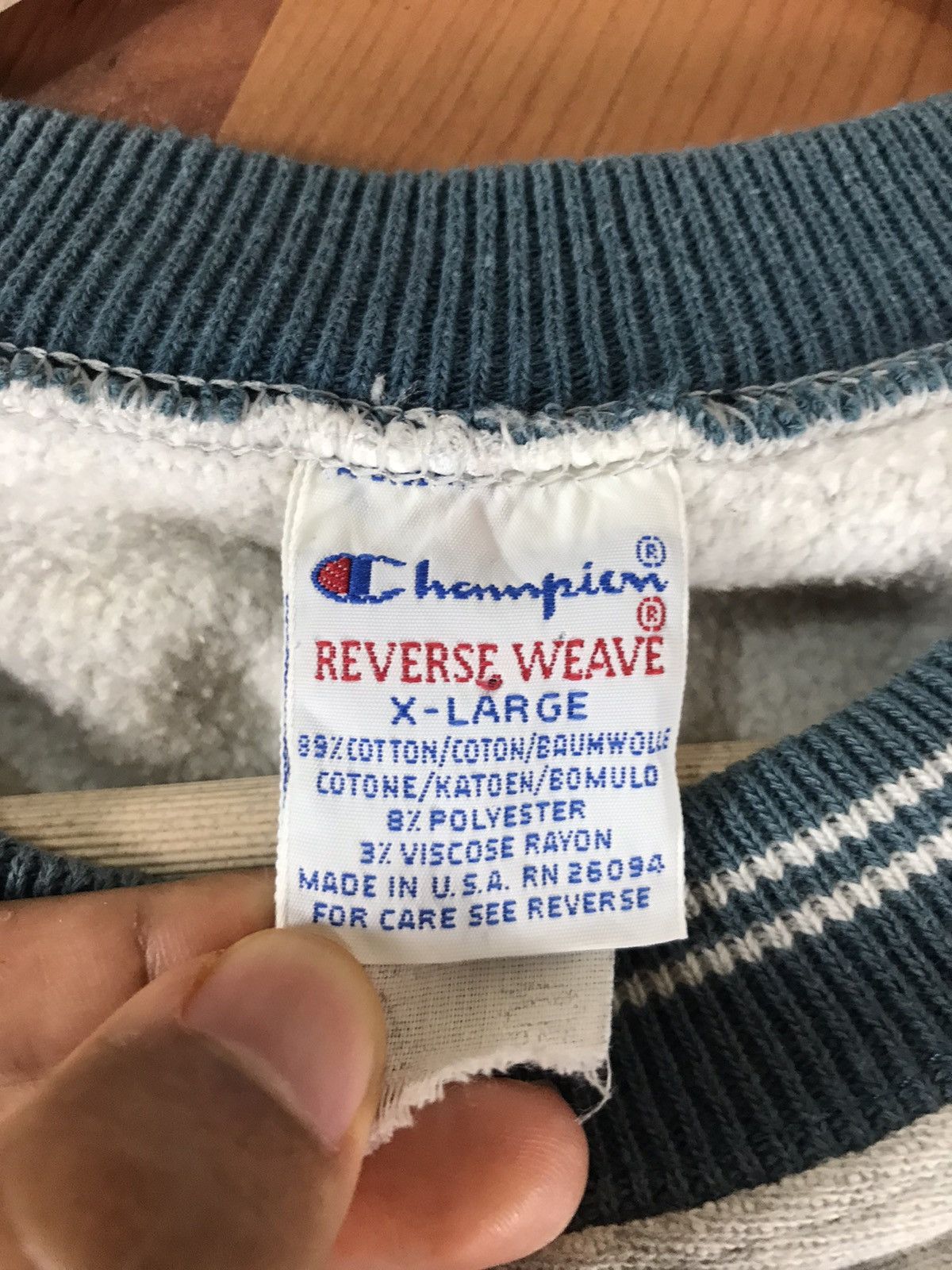 Champion Vintage 90s Champion Reverse Weave Harvard University Size US L / EU 52-54 / 3 - 6 Thumbnail