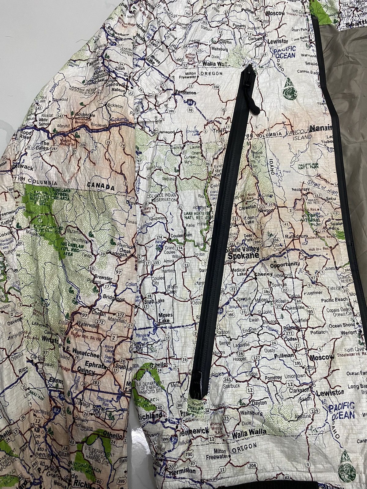 Manastash MANATASH 🇯🇵 PAPER MAP PATTERN BLOUSON JACKET UNZIPPED Size US S / EU 44-46 / 1 - 17 Thumbnail