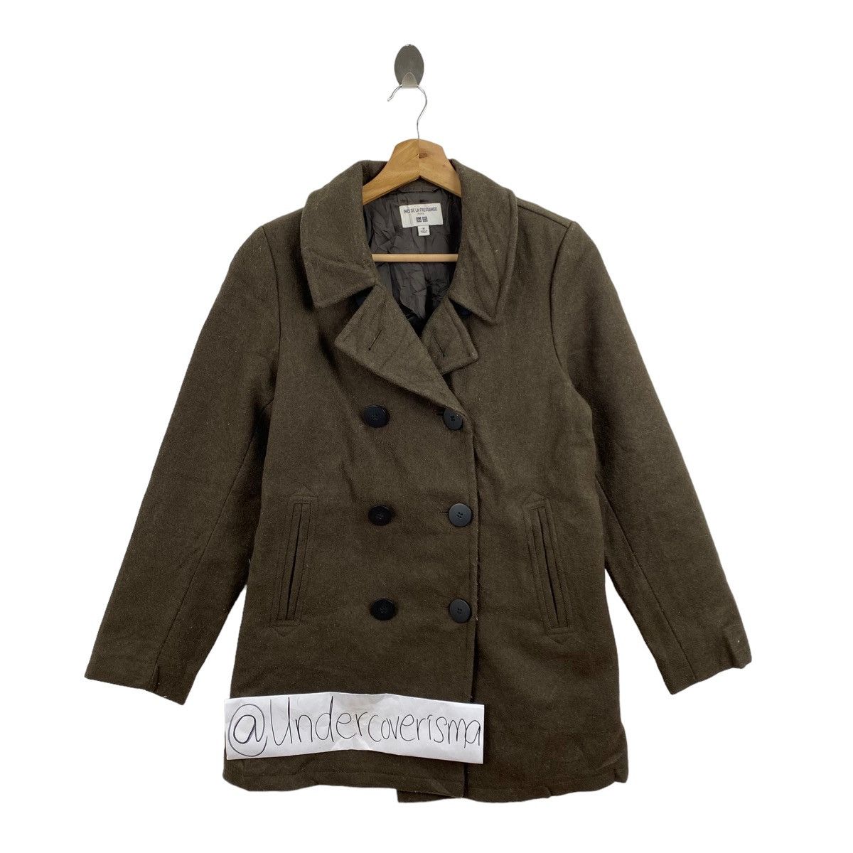 Uniqlo UNIQLO x Ines De La Fressange Japanese Brand Wool Parka Coat Size M / US 6-8 / IT 42-44 - 1 Thumbnail