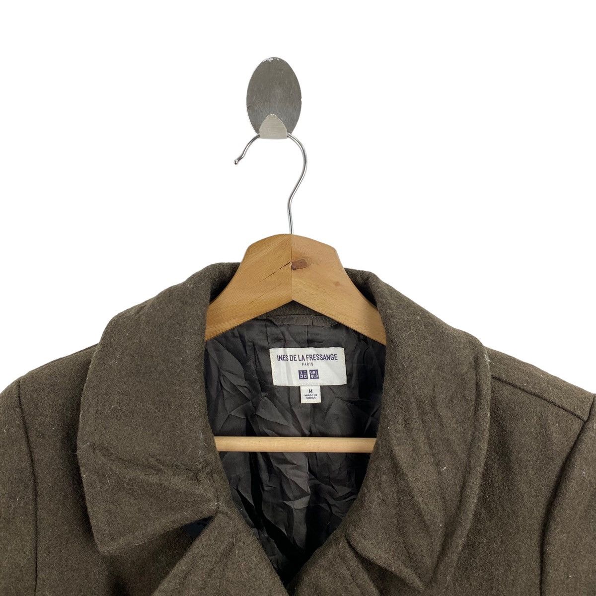 Uniqlo UNIQLO x Ines De La Fressange Japanese Brand Wool Parka Coat Size M / US 6-8 / IT 42-44 - 2 Thumbnail
