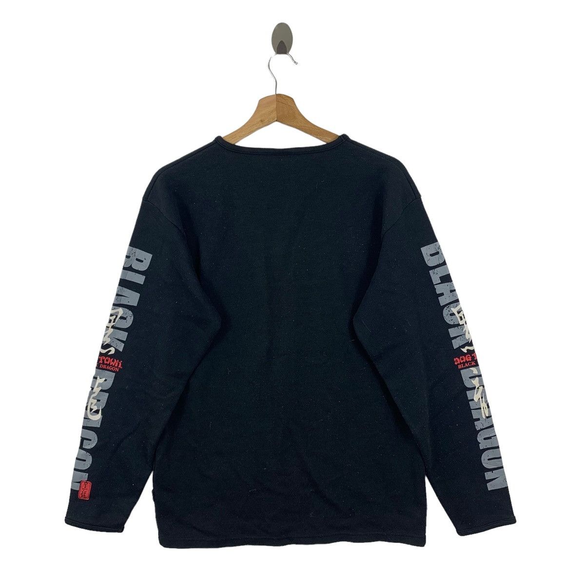 Dogtown × Vintage Vintage Dog Town Black Dragon Skateboarding Sweater Jumpers Size US M / EU 48-50 / 2 - 5 Thumbnail