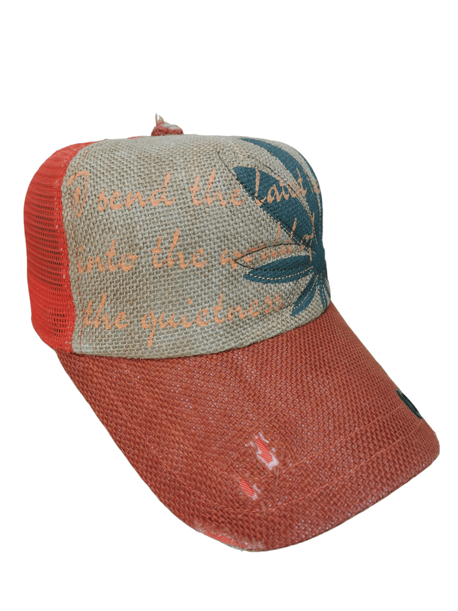 Designer VINTAGE DESIGNER CANNABIS ART TRUCKER HAT CAP Size ONE SIZE - 3 Thumbnail