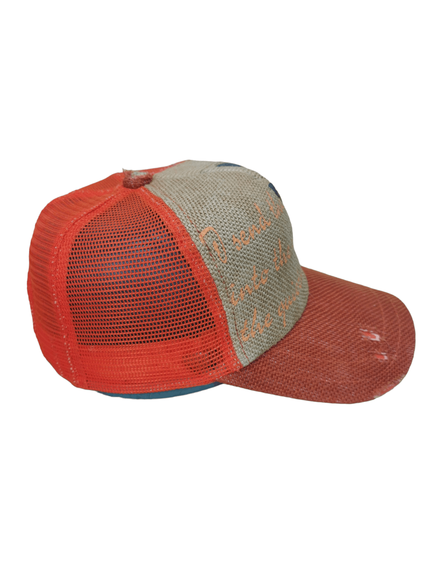 Designer VINTAGE DESIGNER CANNABIS ART TRUCKER HAT CAP Size ONE SIZE - 7 Thumbnail