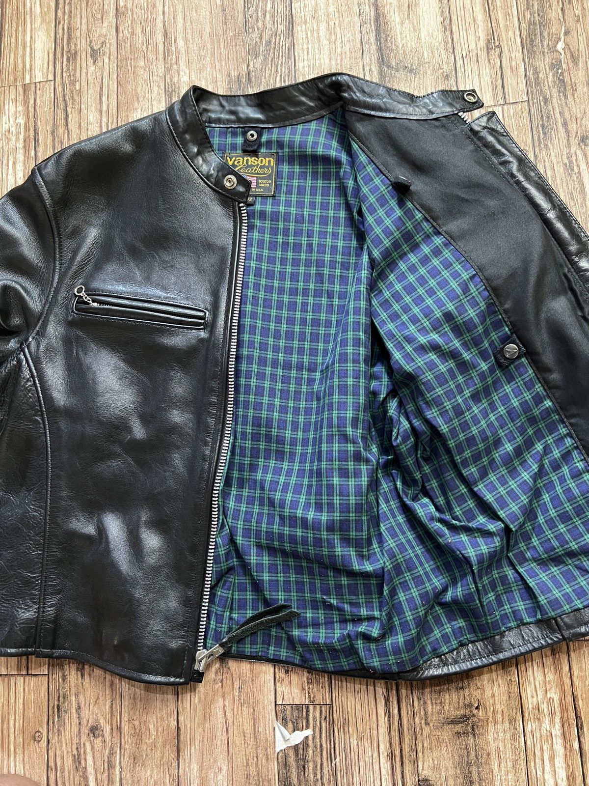 Vanson Leathers Vanson Leathers Comet Leather Jacket Size US L / EU 52-54 / 3 - 5 Thumbnail