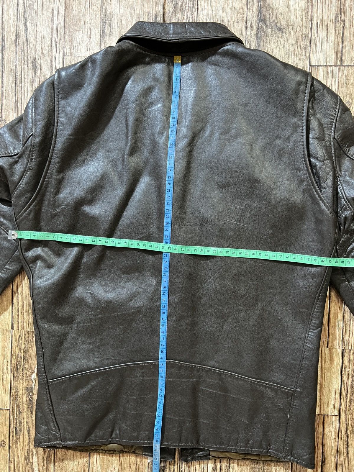 Schott × Vintage Vintage Berman's Leather Jacket Size US S / EU 44-46 / 1 - 12 Thumbnail