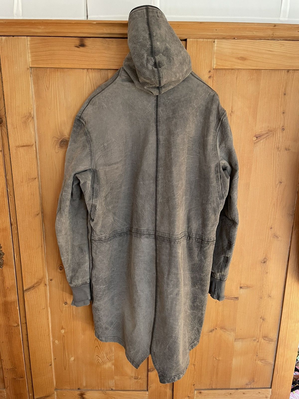 Isaac Sellam Experience Object Dyed Leather Parka Size US XXL / EU 58 / 5 - 3 Thumbnail