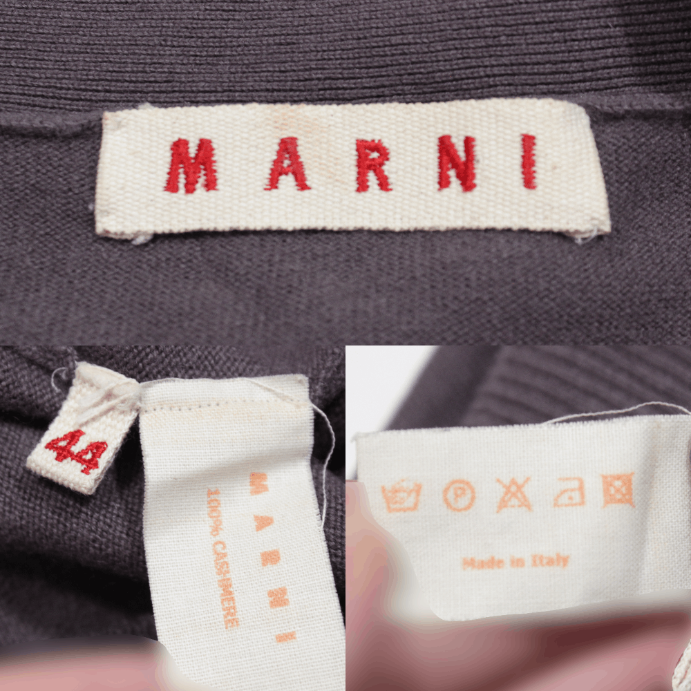 Marni Deep Neckline V Neck Cashmere Sweater Size M / US 6-8 / IT 42-44 - 7 Thumbnail