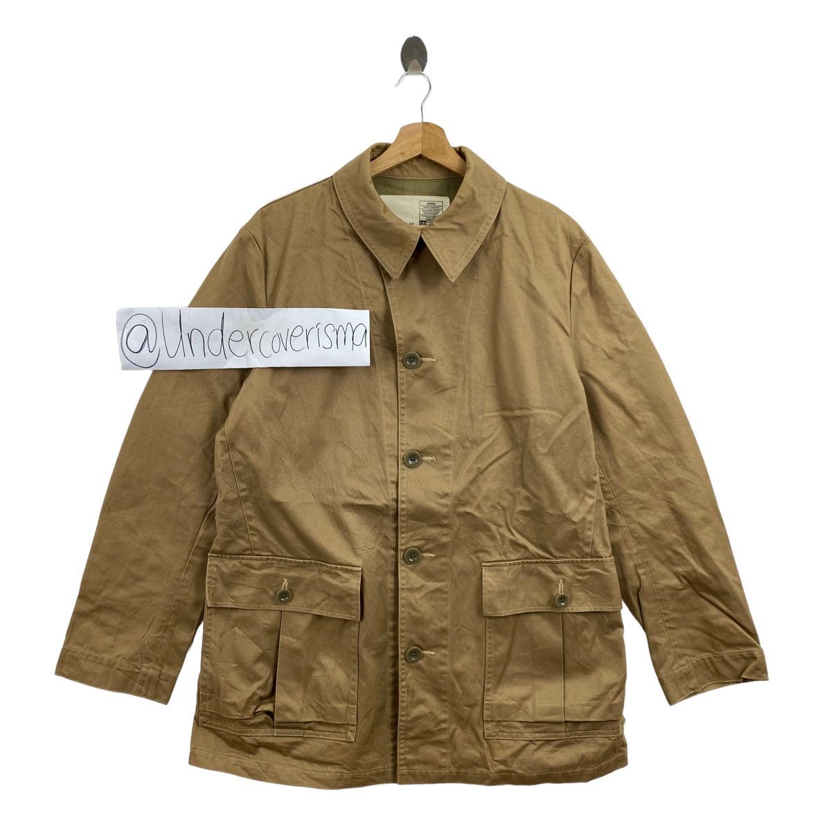 Japanese Brand Vintage JOURNAL STANDARD Japanese Brand Brown Parka Coat Size US L / EU 52-54 / 3 - 1 Thumbnail