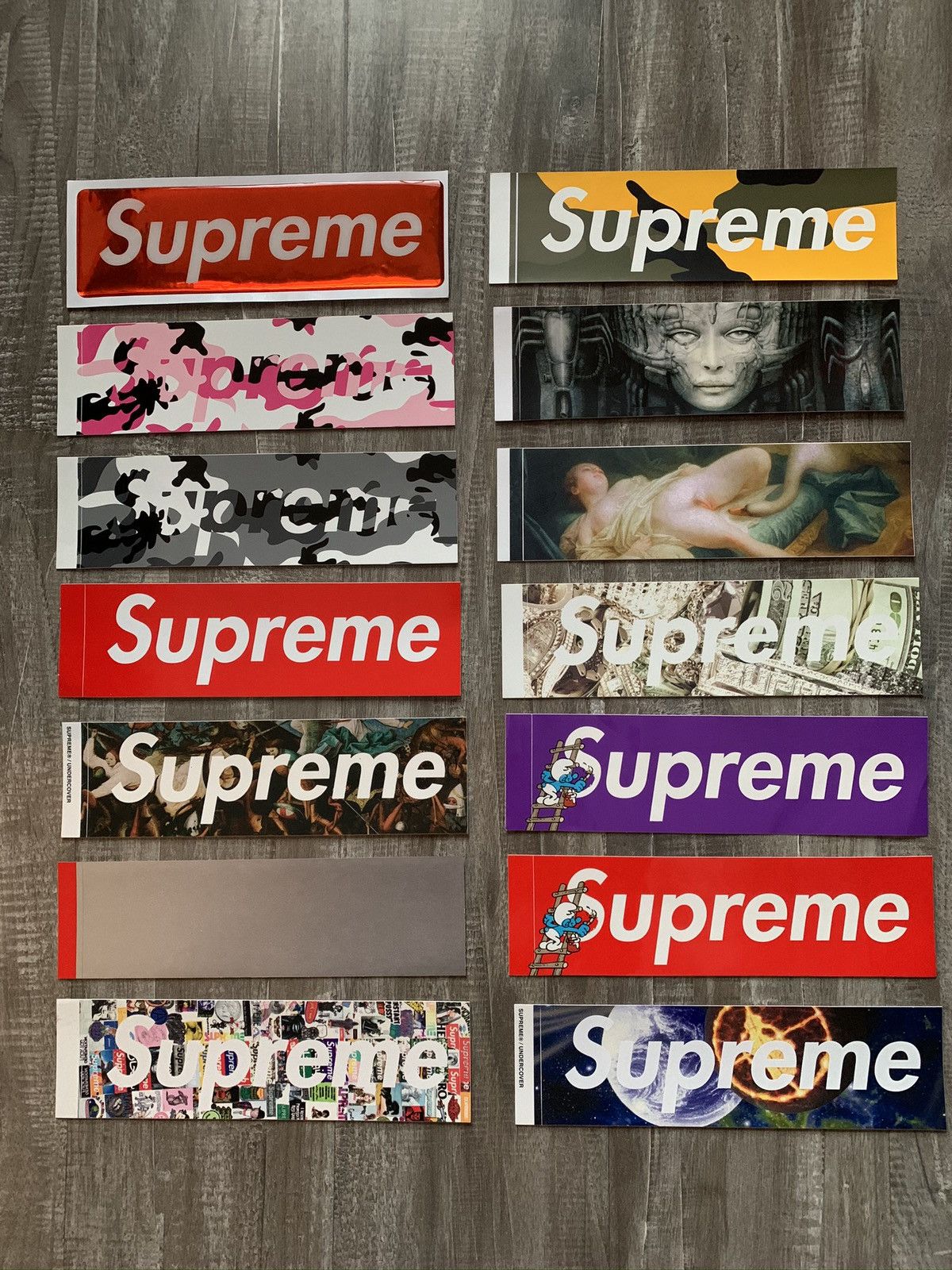 Supreme Box Logo Sticker set Size ONE SIZE - 1 Thumbnail