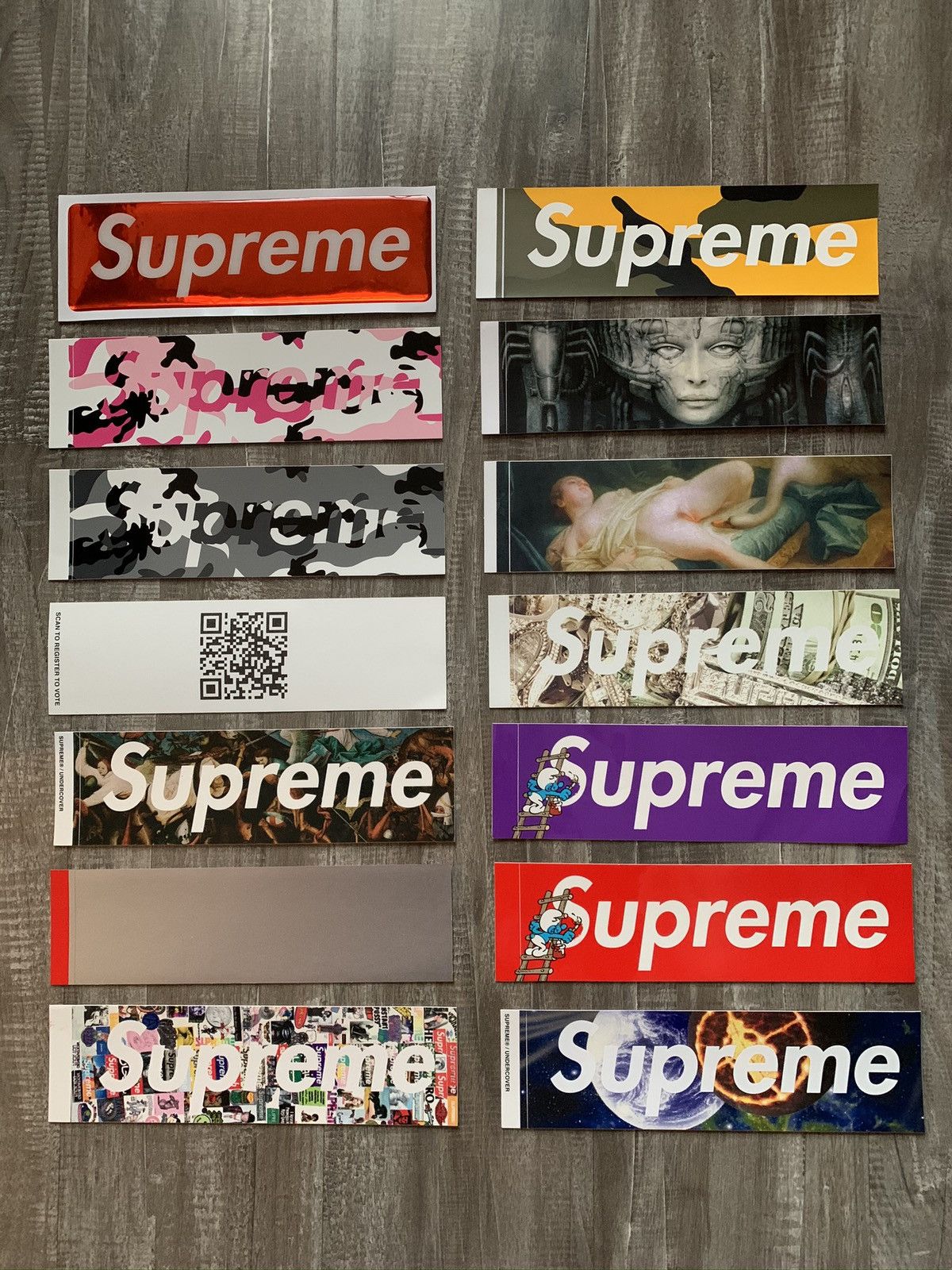 Supreme Box Logo Sticker set Size ONE SIZE - 3 Thumbnail