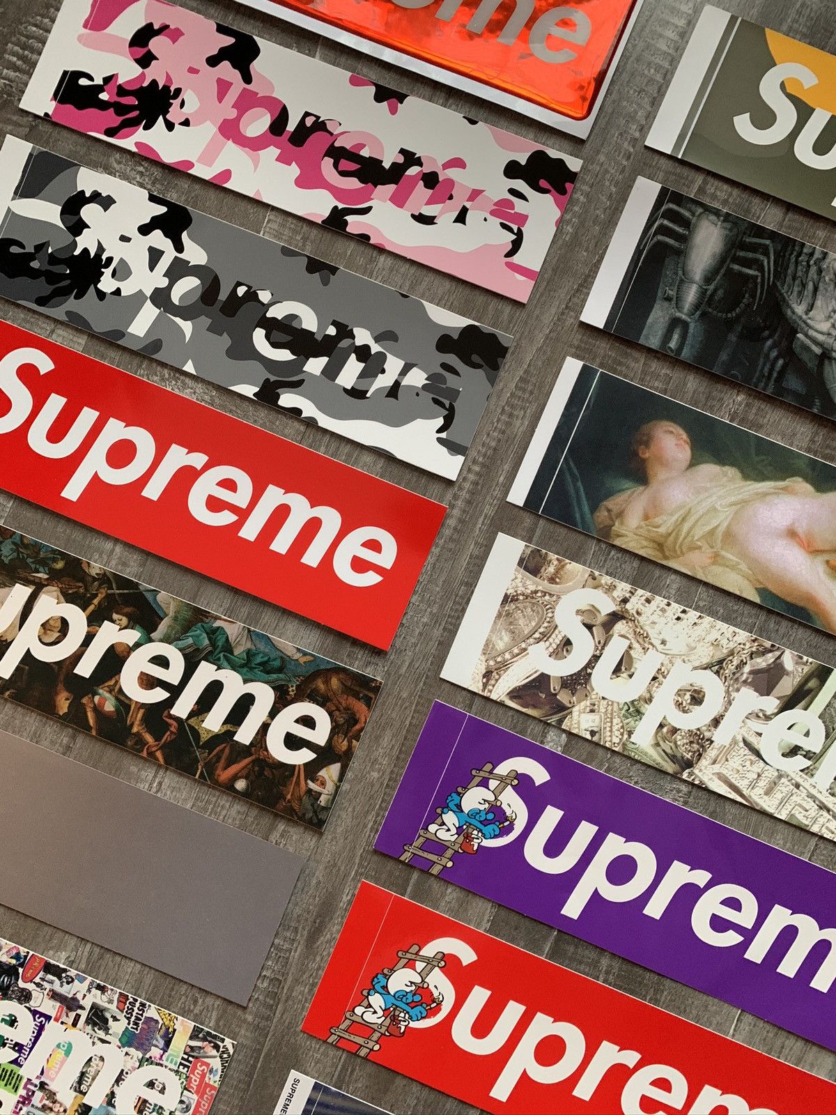 Supreme Box Logo Sticker set Size ONE SIZE - 2 Thumbnail