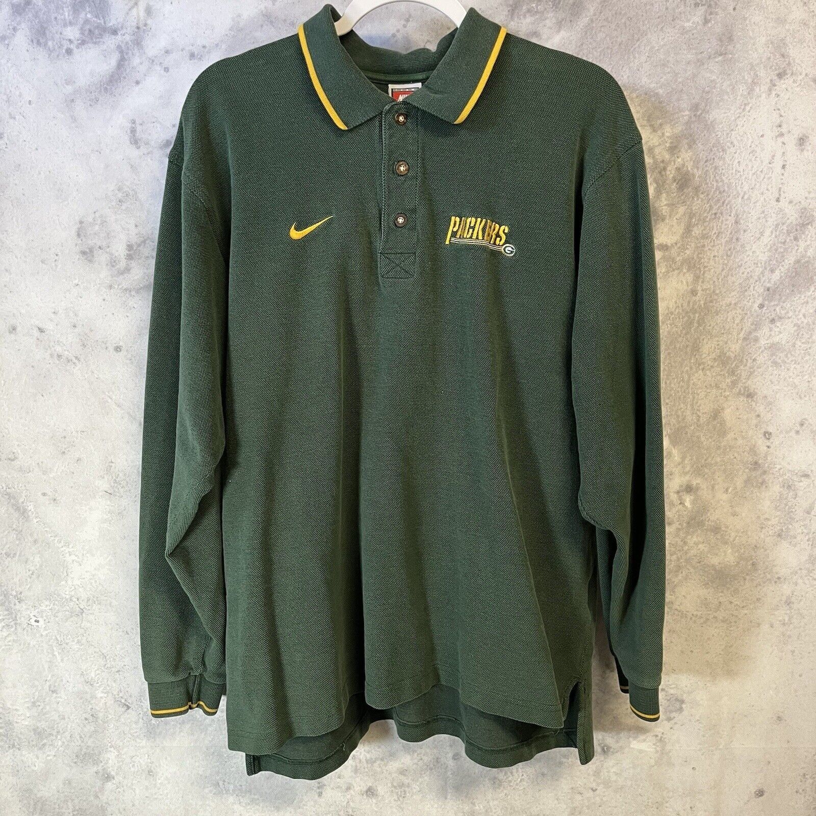 Vintage Green Bay Packers Nike Pro Line Football T-Shirt Mens Size