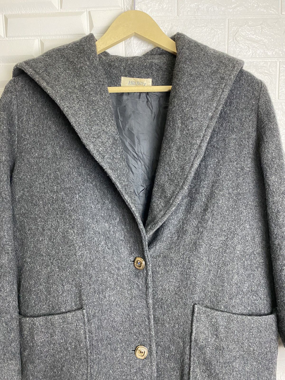 Designer × Japanese Brand × Vintage Hill Billy Coat Women Size L / US 10 / IT 46 - 3 Thumbnail