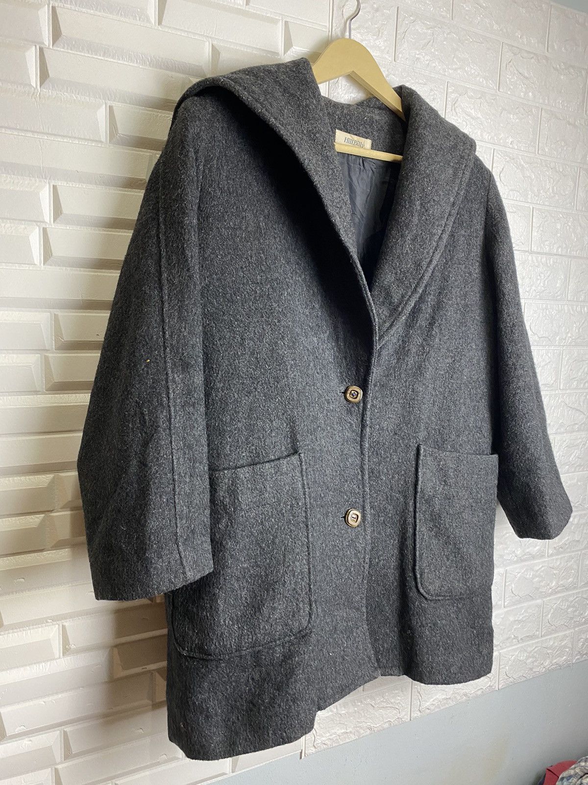 Designer × Japanese Brand × Vintage Hill Billy Coat Women Size L / US 10 / IT 46 - 4 Thumbnail