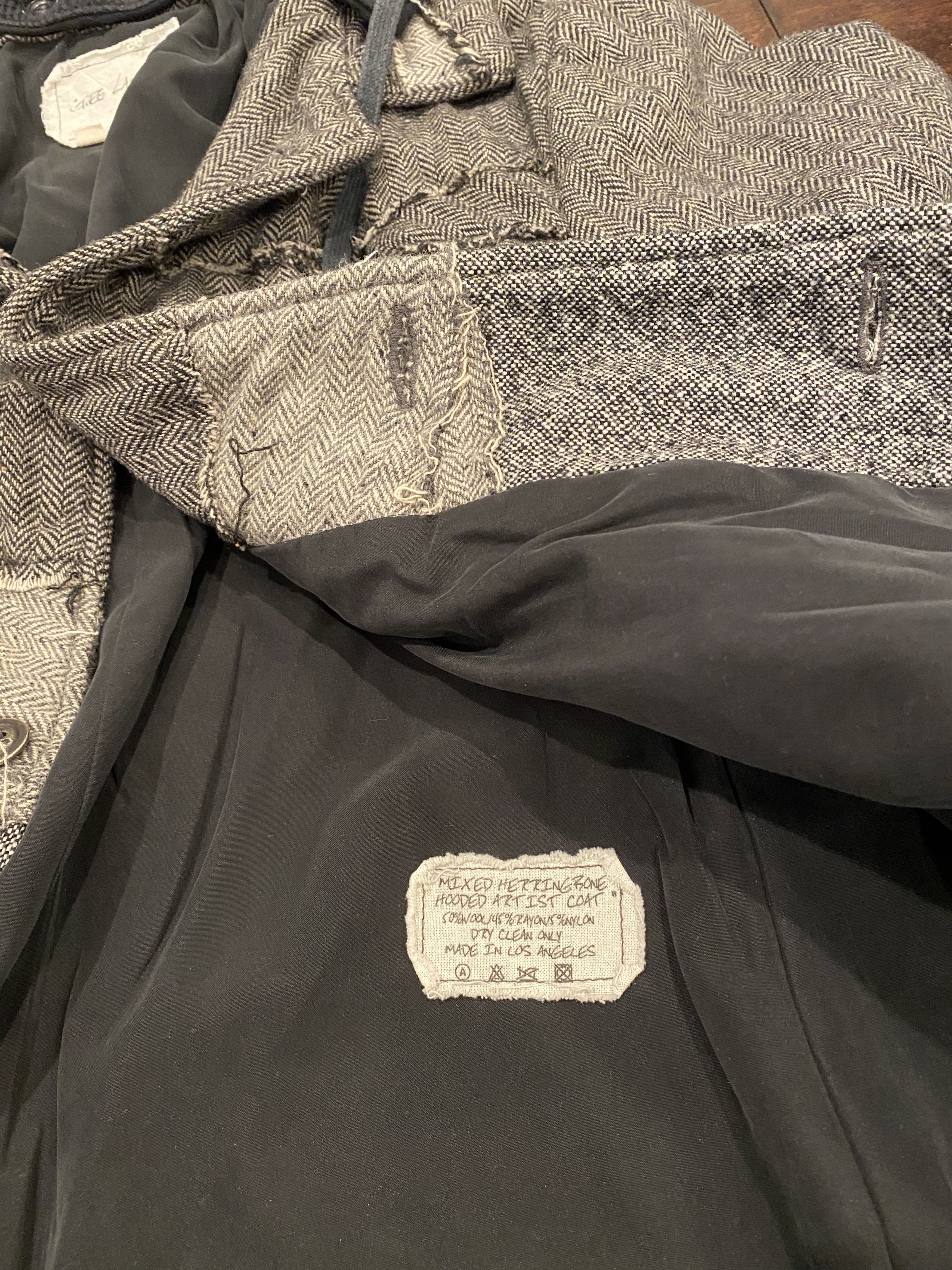 Greg Lauren Greg Lauren FW19 Mixed Herringbone Artist Coat Jacket 2 Size US M / EU 48-50 / 2 - 7 Thumbnail