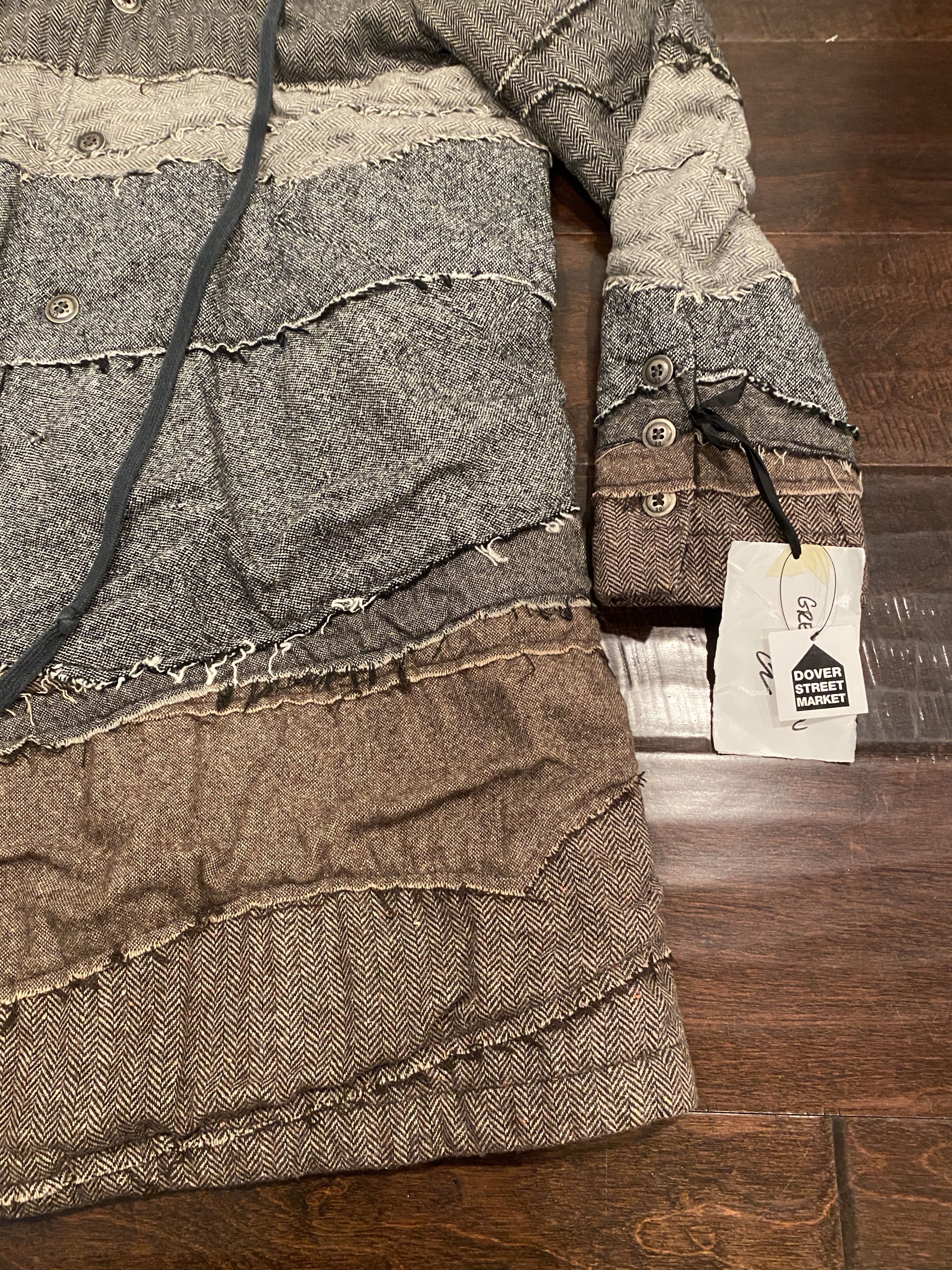 Greg Lauren Greg Lauren FW19 Mixed Herringbone Artist Coat Jacket 2 Size US M / EU 48-50 / 2 - 4 Thumbnail