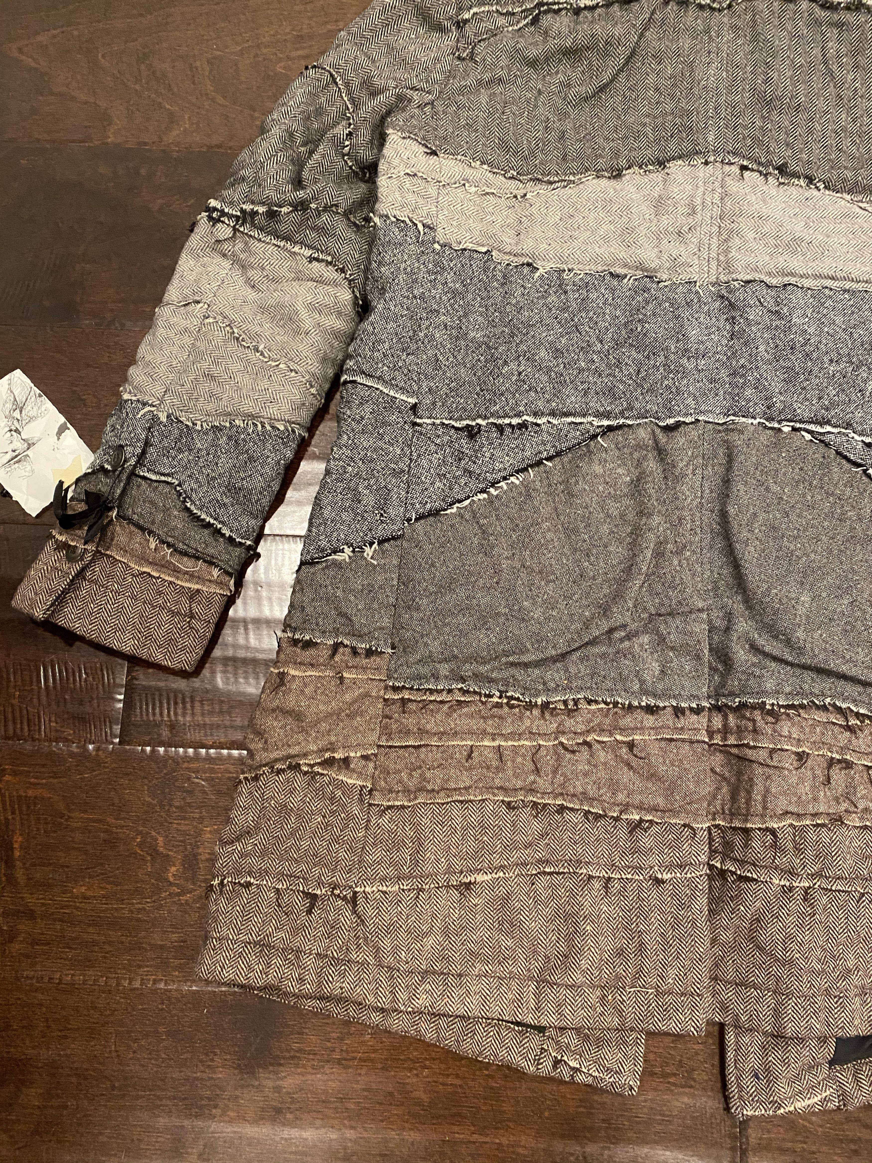 Greg Lauren Greg Lauren FW19 Mixed Herringbone Artist Coat Jacket 2 Size US M / EU 48-50 / 2 - 9 Thumbnail