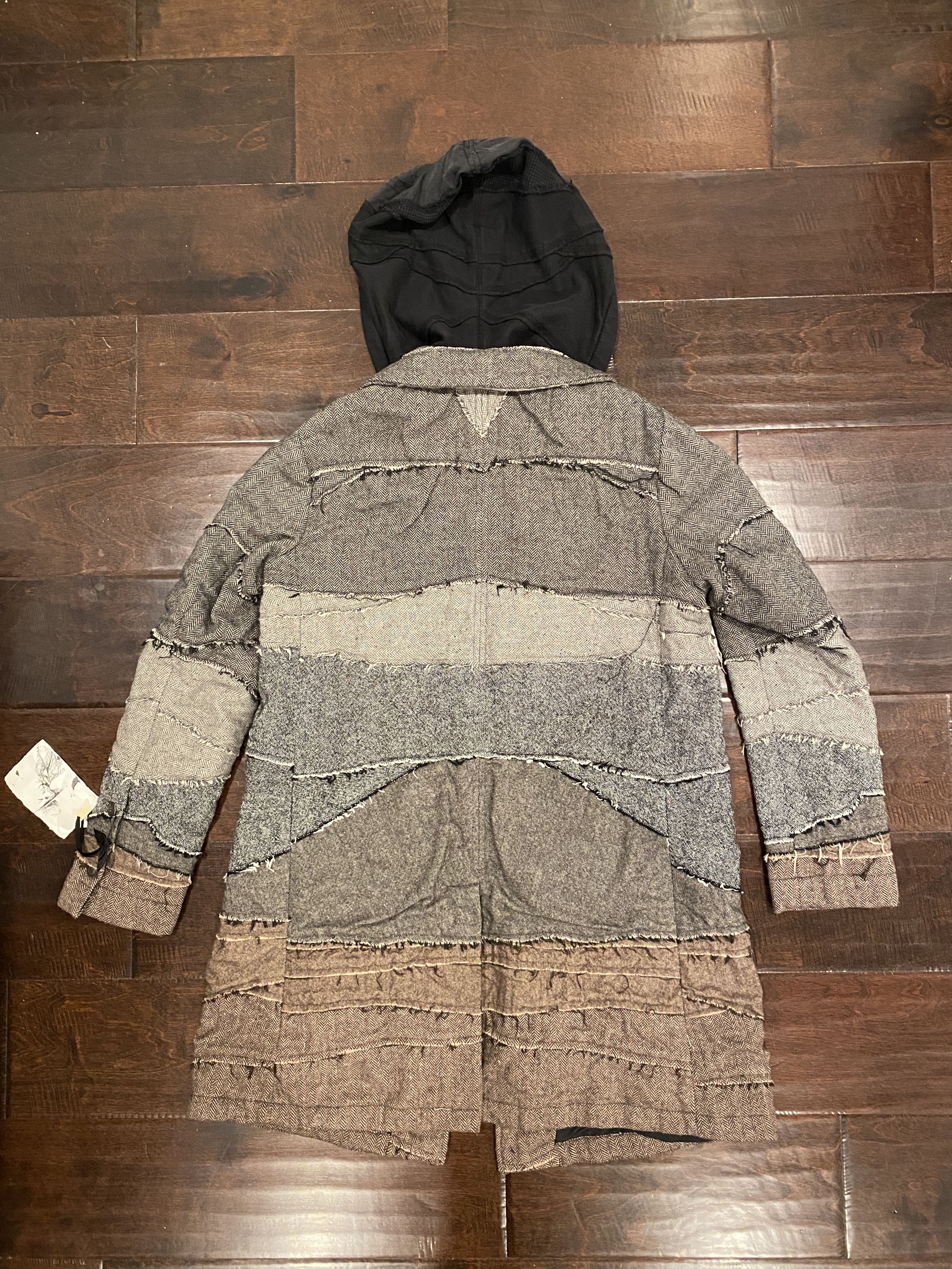 Greg Lauren Greg Lauren FW19 Mixed Herringbone Artist Coat Jacket 2 Size US M / EU 48-50 / 2 - 2 Thumbnail