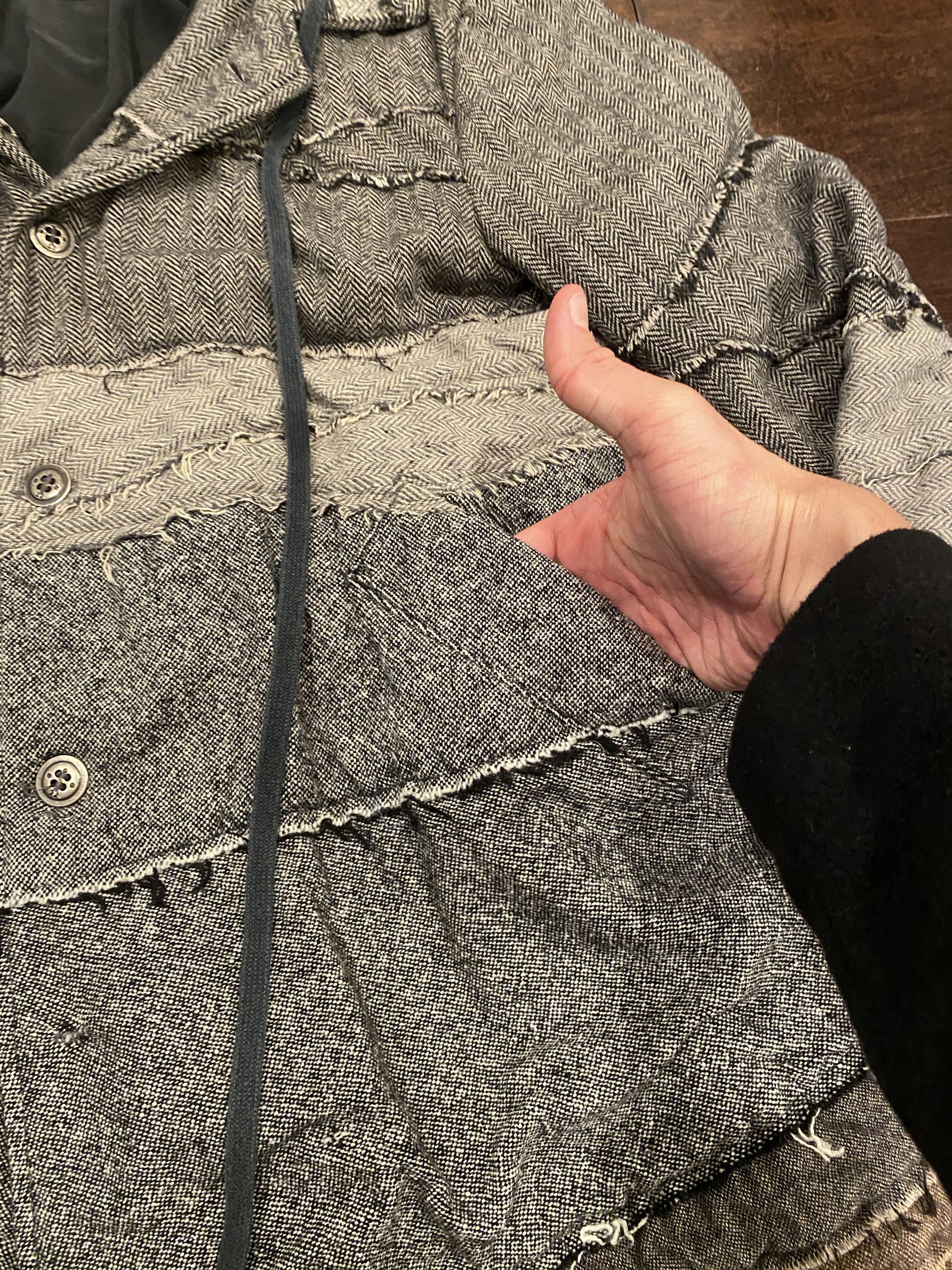 Greg Lauren Greg Lauren FW19 Mixed Herringbone Artist Coat Jacket 2 Size US M / EU 48-50 / 2 - 8 Thumbnail