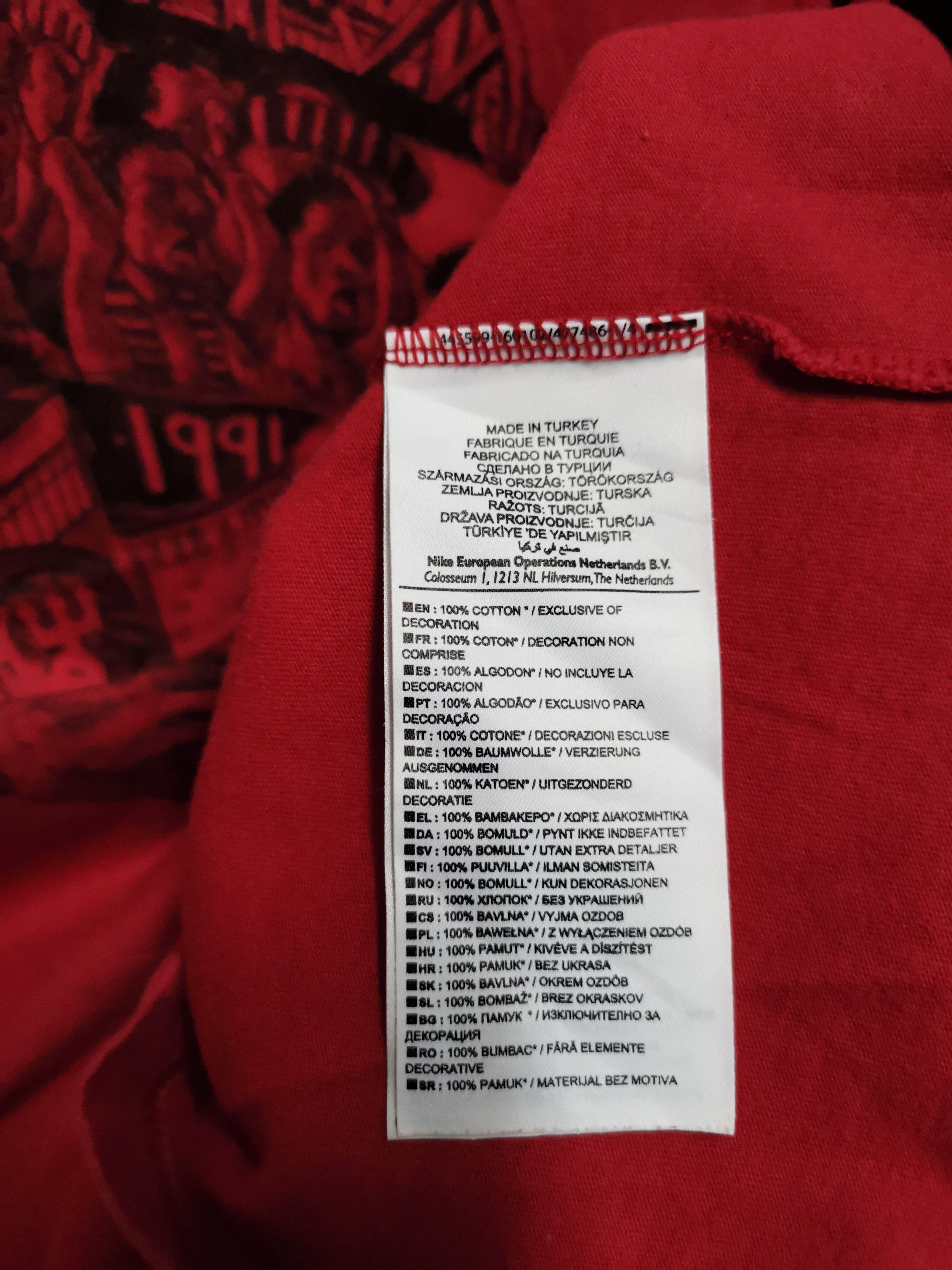 Nike Nike Tshirt x Manchester United Size US M / EU 48-50 / 2 - 6 Thumbnail