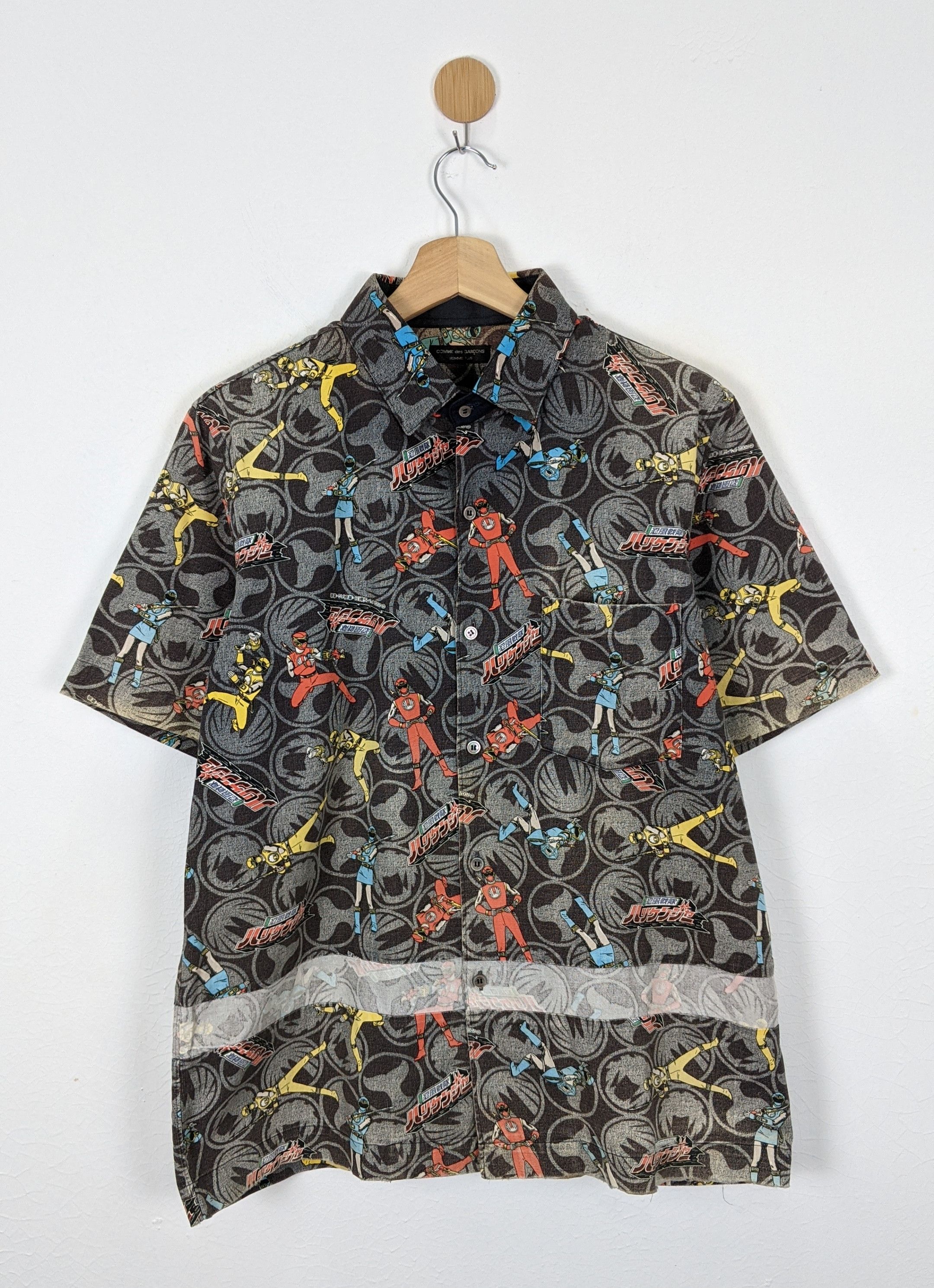 Comme des Garcons × Comme des Garcons Homme Plus Comme des Garcons Homme Plus CDG Power Rangers Shirt Size US L / EU 52-54 / 3 - 1 Thumbnail