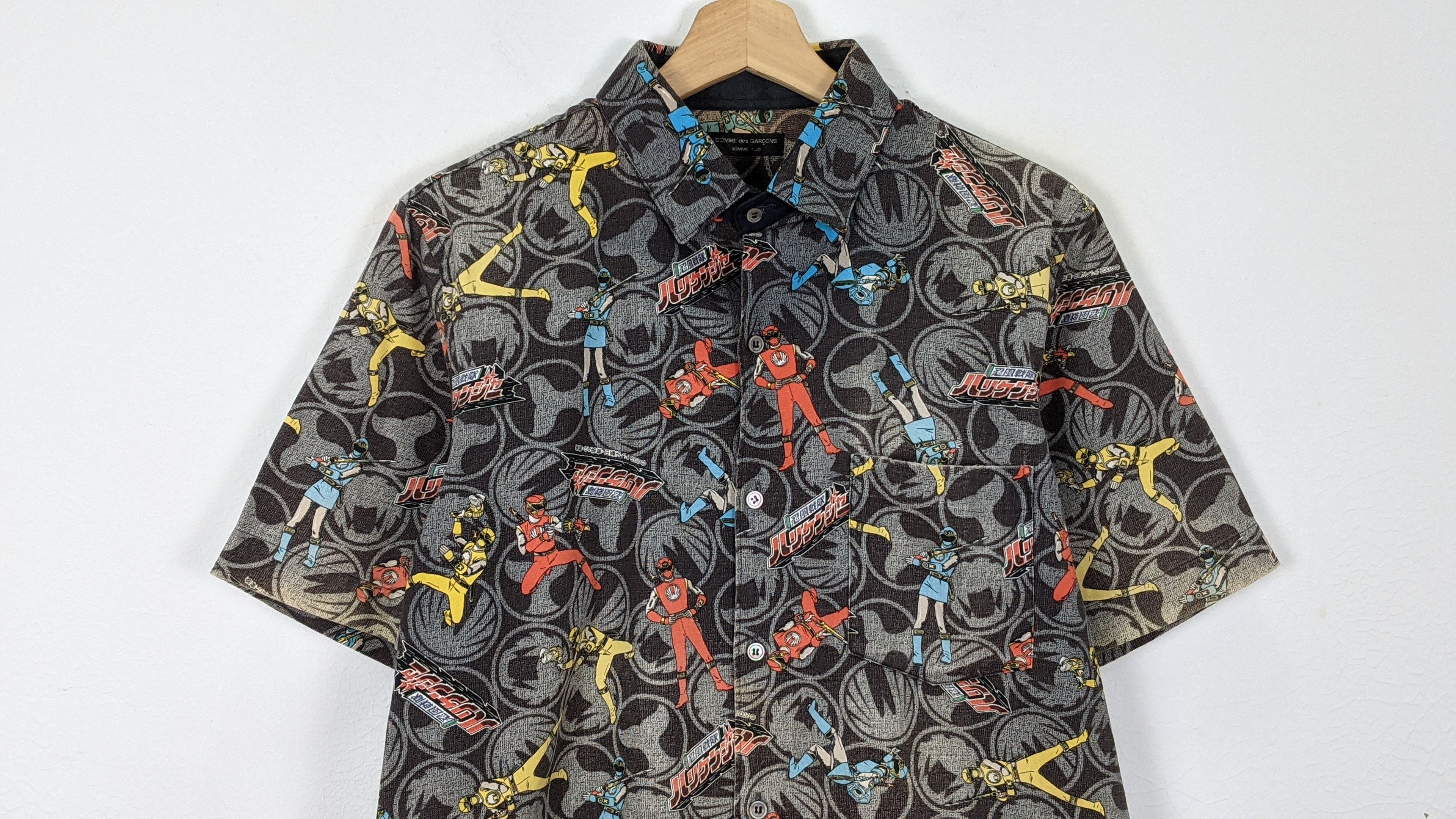 Comme des Garcons × Comme des Garcons Homme Plus Comme des Garcons Homme Plus CDG Power Rangers Shirt Size US L / EU 52-54 / 3 - 3 Thumbnail