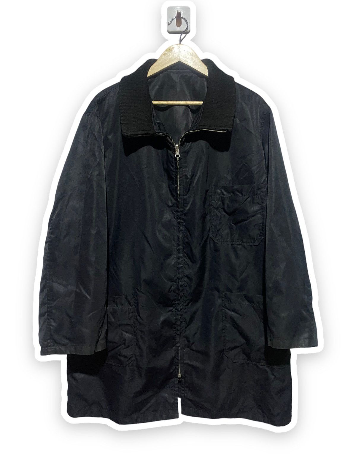 Yohji Yamamoto 🔥SALE🔥Y’s FOR MEN YOHJI YAMAMOTO REVERSIBLE NYLON JACKET Size US M / EU 48-50 / 2 - 1 Thumbnail