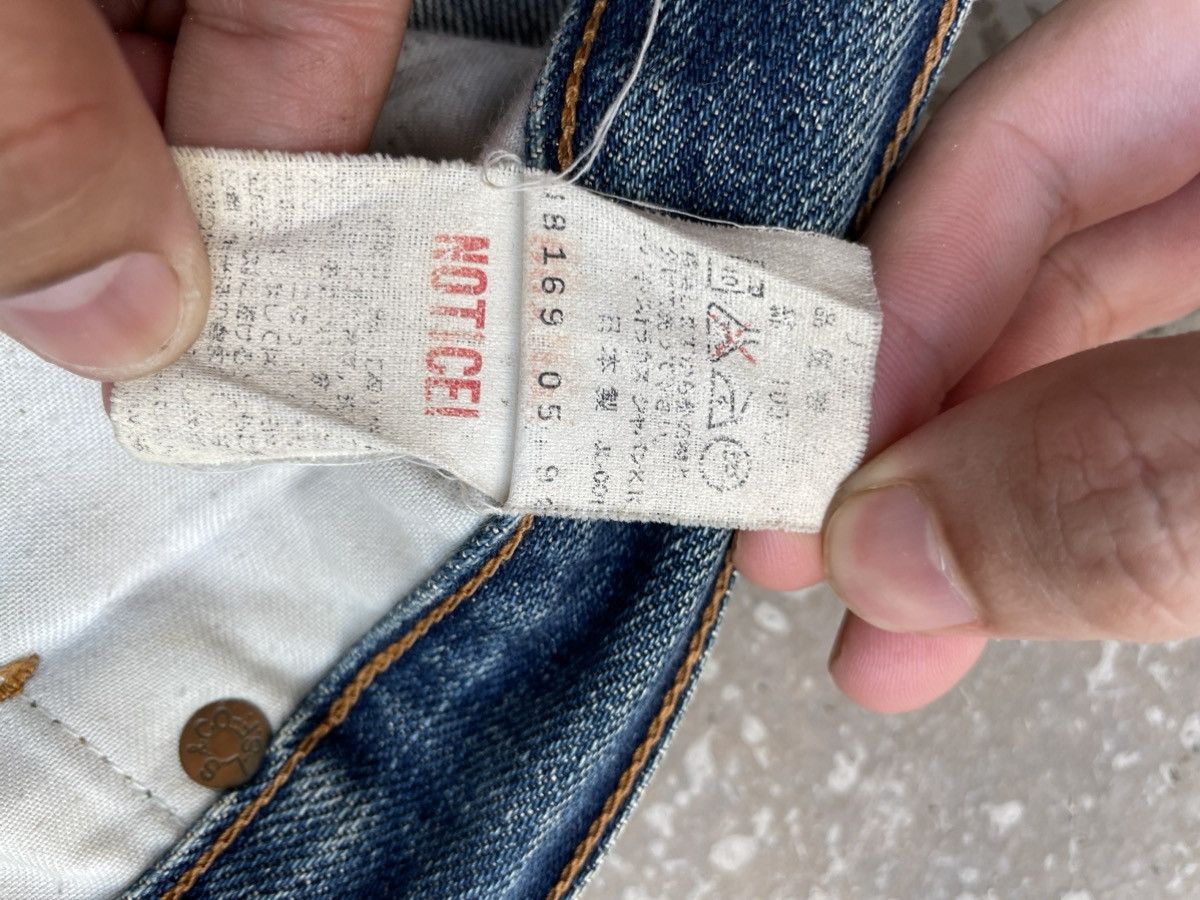 Levi's Vintage Clothing Vintage Levis 502 Big EJeans Selvedge Denim Faded Wash Size US 32 / EU 48 - 7 Thumbnail