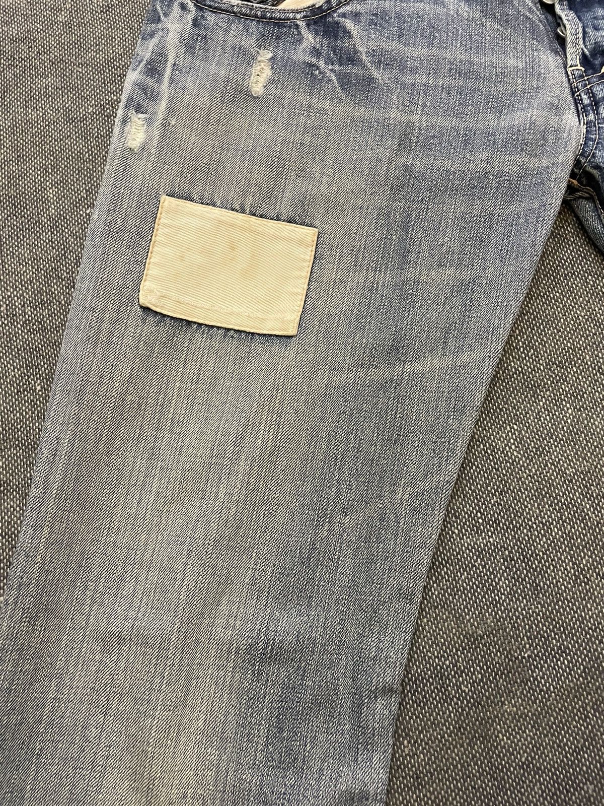 Johnbull × KOJIMA GENES John Bull Kojima Japan Distressed Selvedge Jeans Size US 30 / EU 46 - 5 Thumbnail