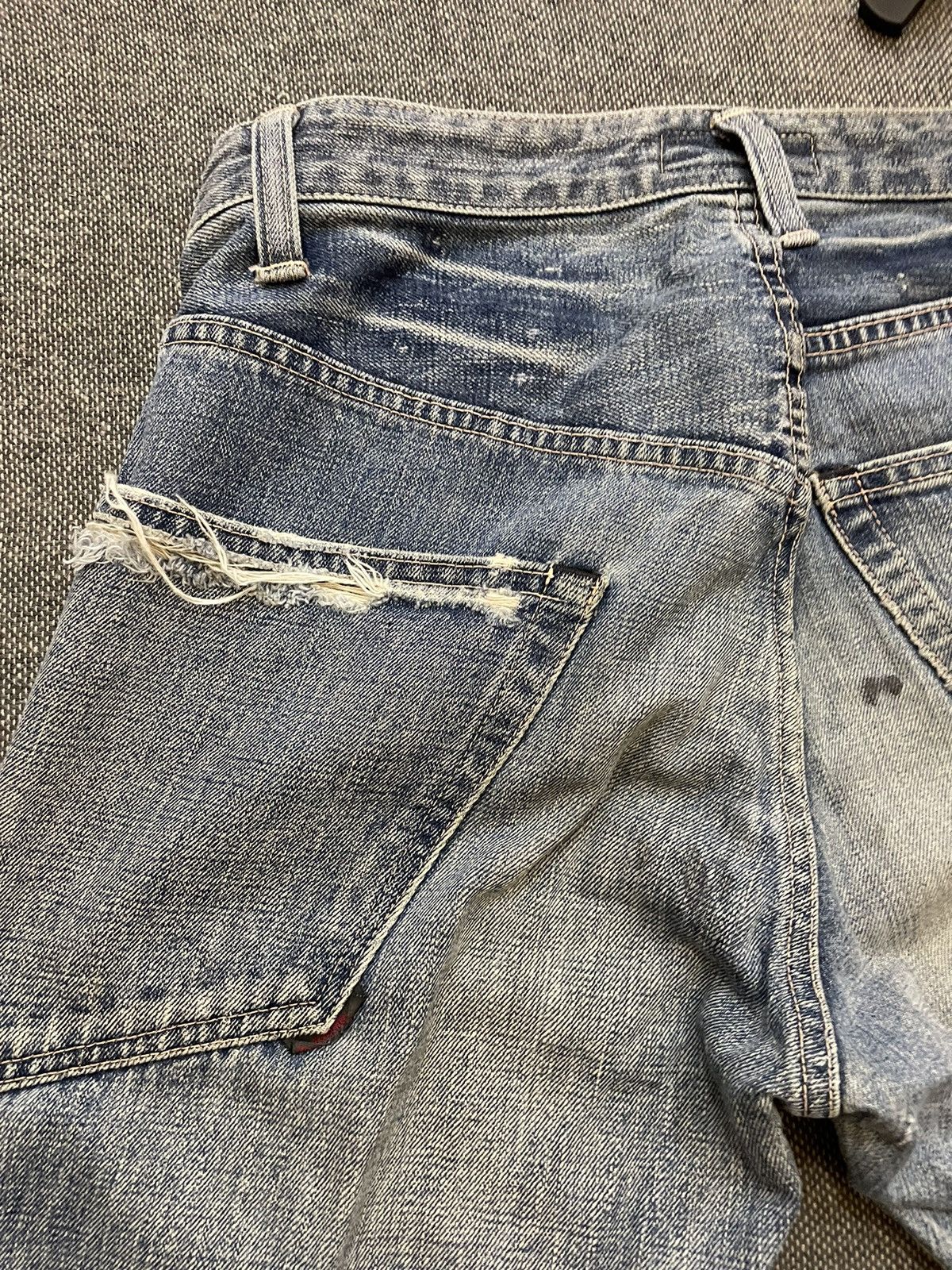 Johnbull × KOJIMA GENES John Bull Kojima Japan Distressed Selvedge Jeans Size US 30 / EU 46 - 14 Thumbnail