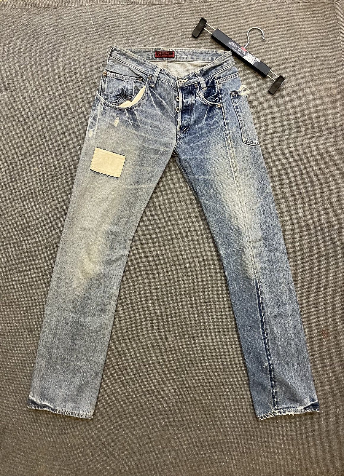 Johnbull × KOJIMA GENES John Bull Kojima Japan Distressed Selvedge Jeans Size US 30 / EU 46 - 1 Thumbnail