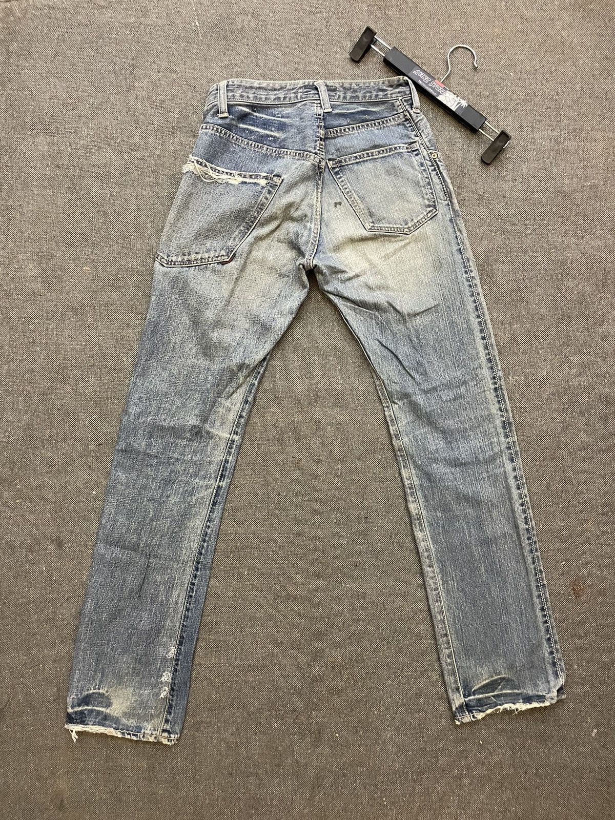 Johnbull × KOJIMA GENES John Bull Kojima Japan Distressed Selvedge Jeans Size US 30 / EU 46 - 10 Thumbnail