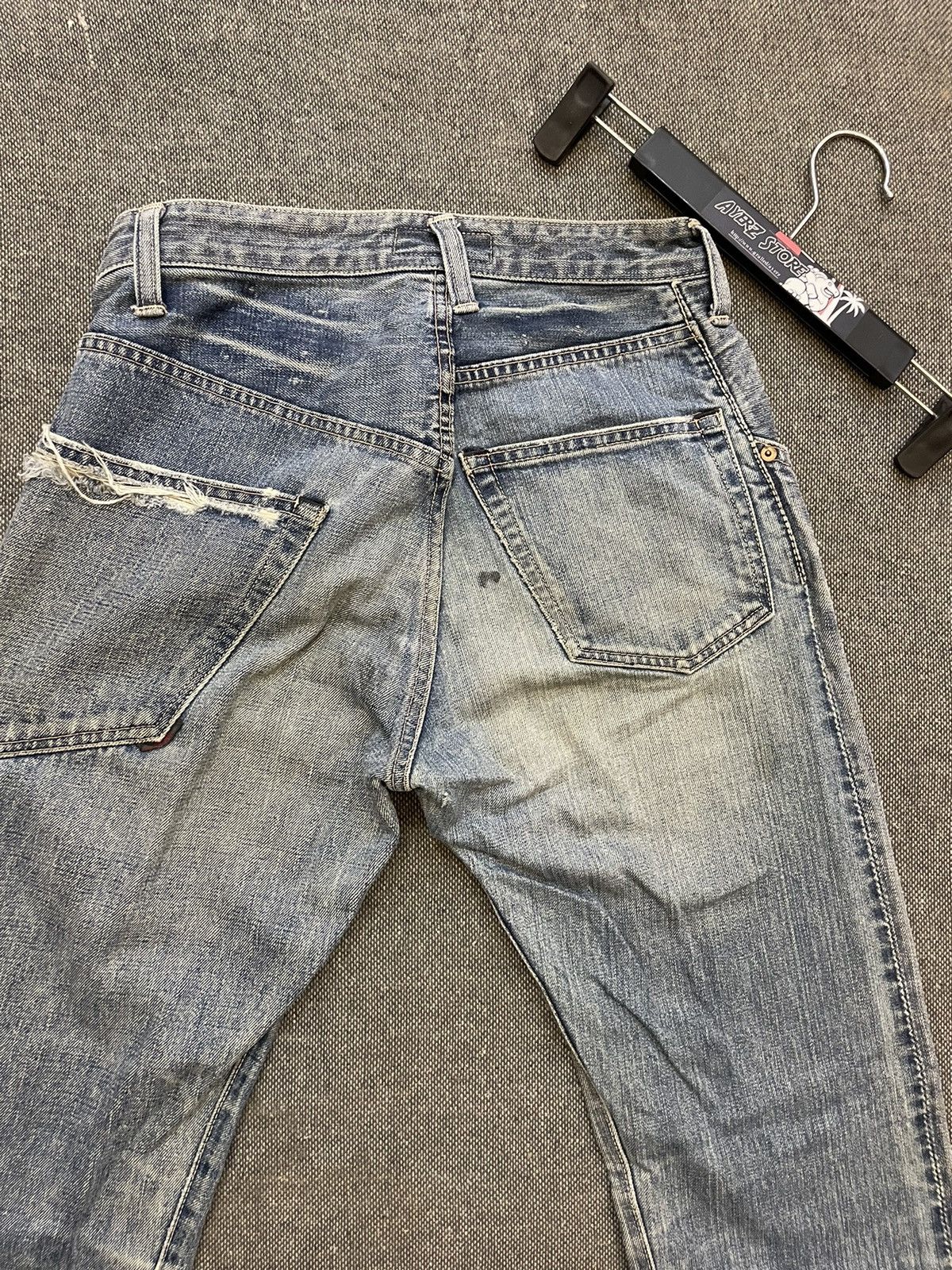 Johnbull × KOJIMA GENES John Bull Kojima Japan Distressed Selvedge Jeans Size US 30 / EU 46 - 11 Thumbnail