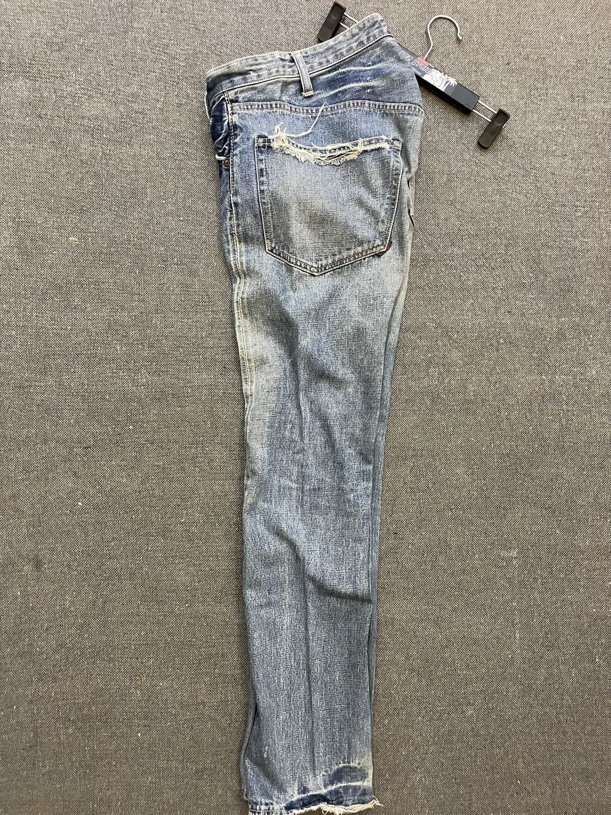 Johnbull × KOJIMA GENES John Bull Kojima Japan Distressed Selvedge Jeans Size US 30 / EU 46 - 20 Thumbnail