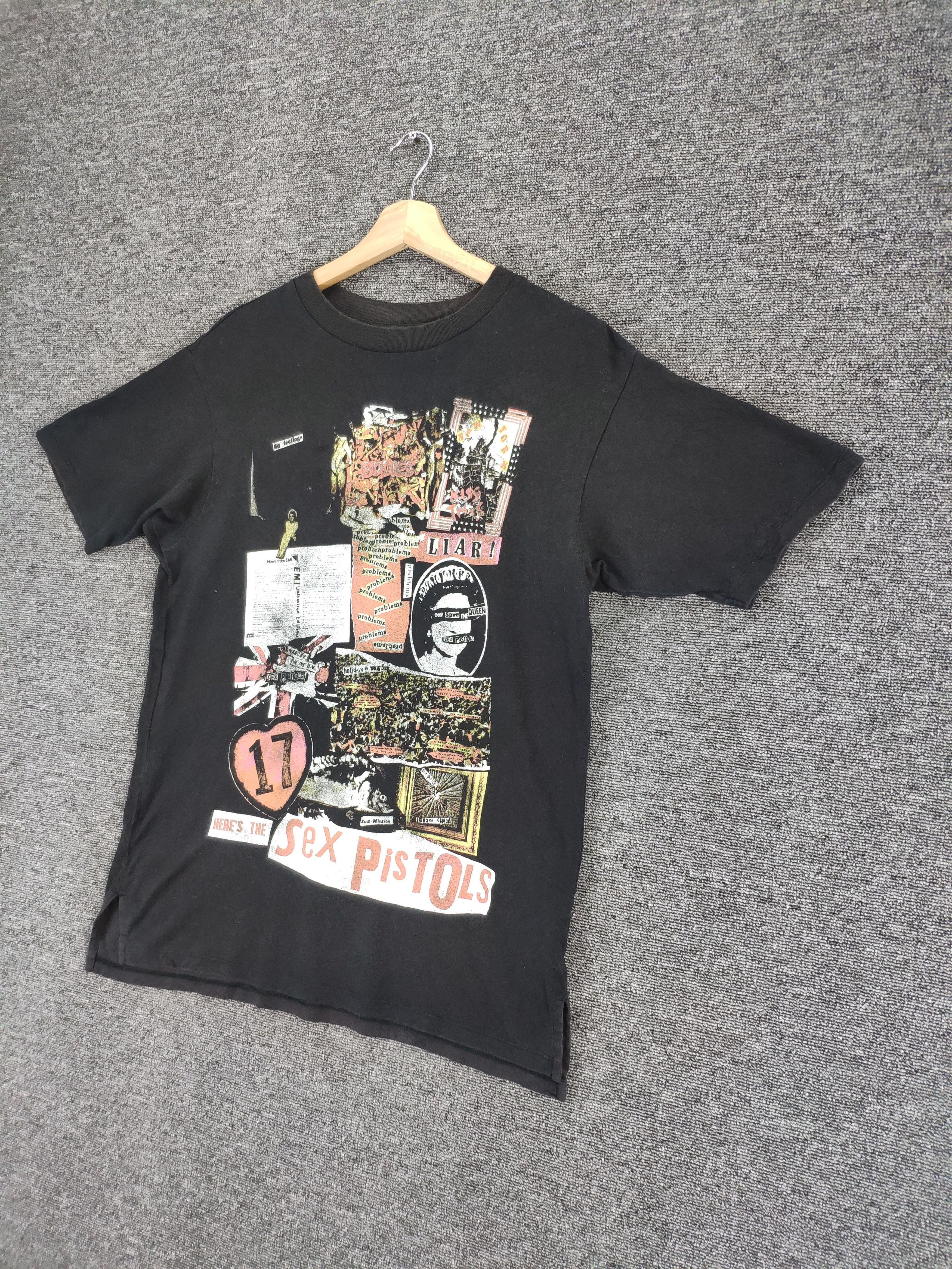 Band Tees × Japanese Brand × Seditionaries Steal 💥 Seditionaries Punk T Shirt x Sex Pistols Tee Size US S / EU 44-46 / 1 - 2 Thumbnail