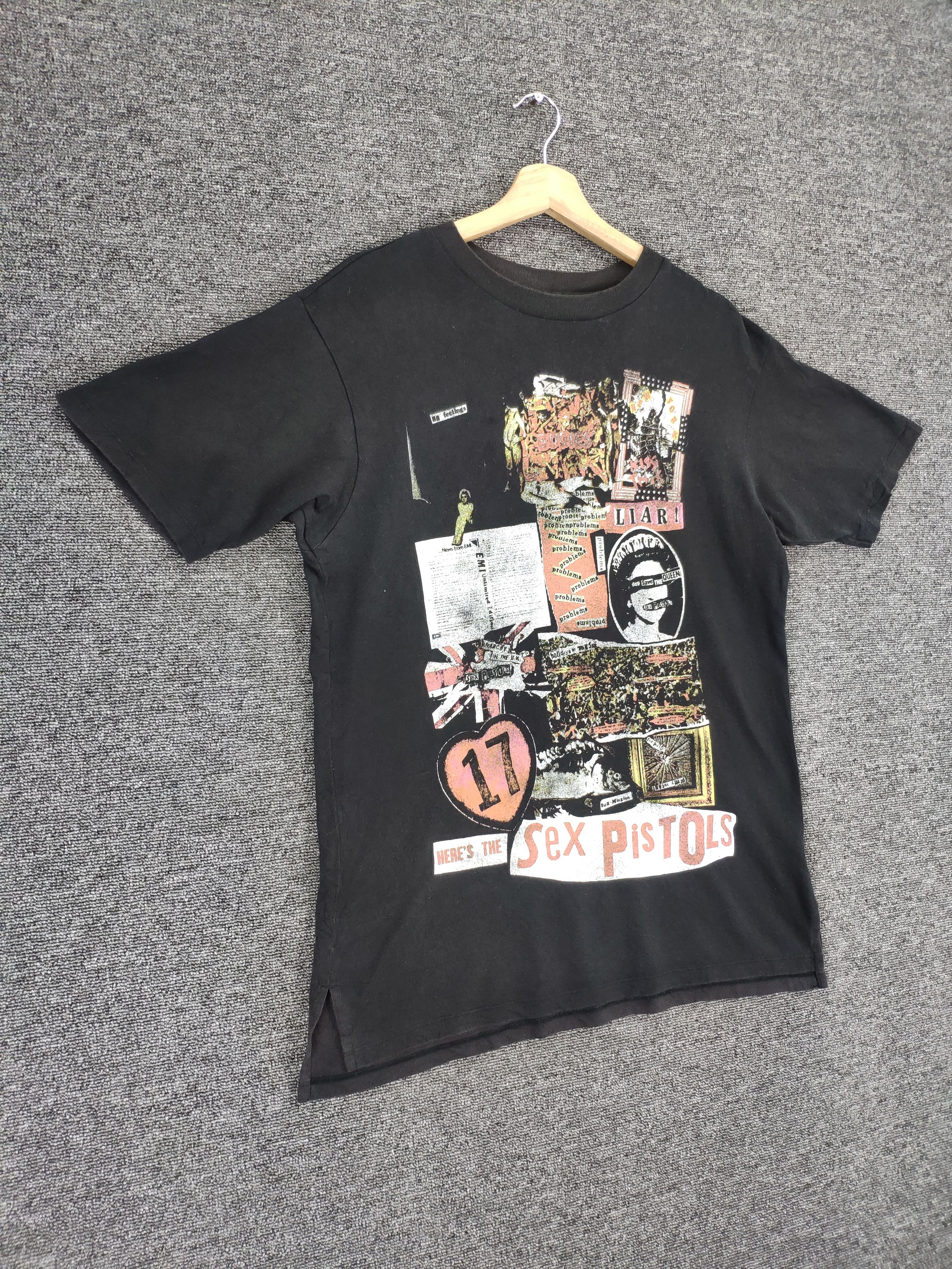 Band Tees × Japanese Brand × Seditionaries Steal 💥 Seditionaries Punk T Shirt x Sex Pistols Tee Size US S / EU 44-46 / 1 - 3 Thumbnail