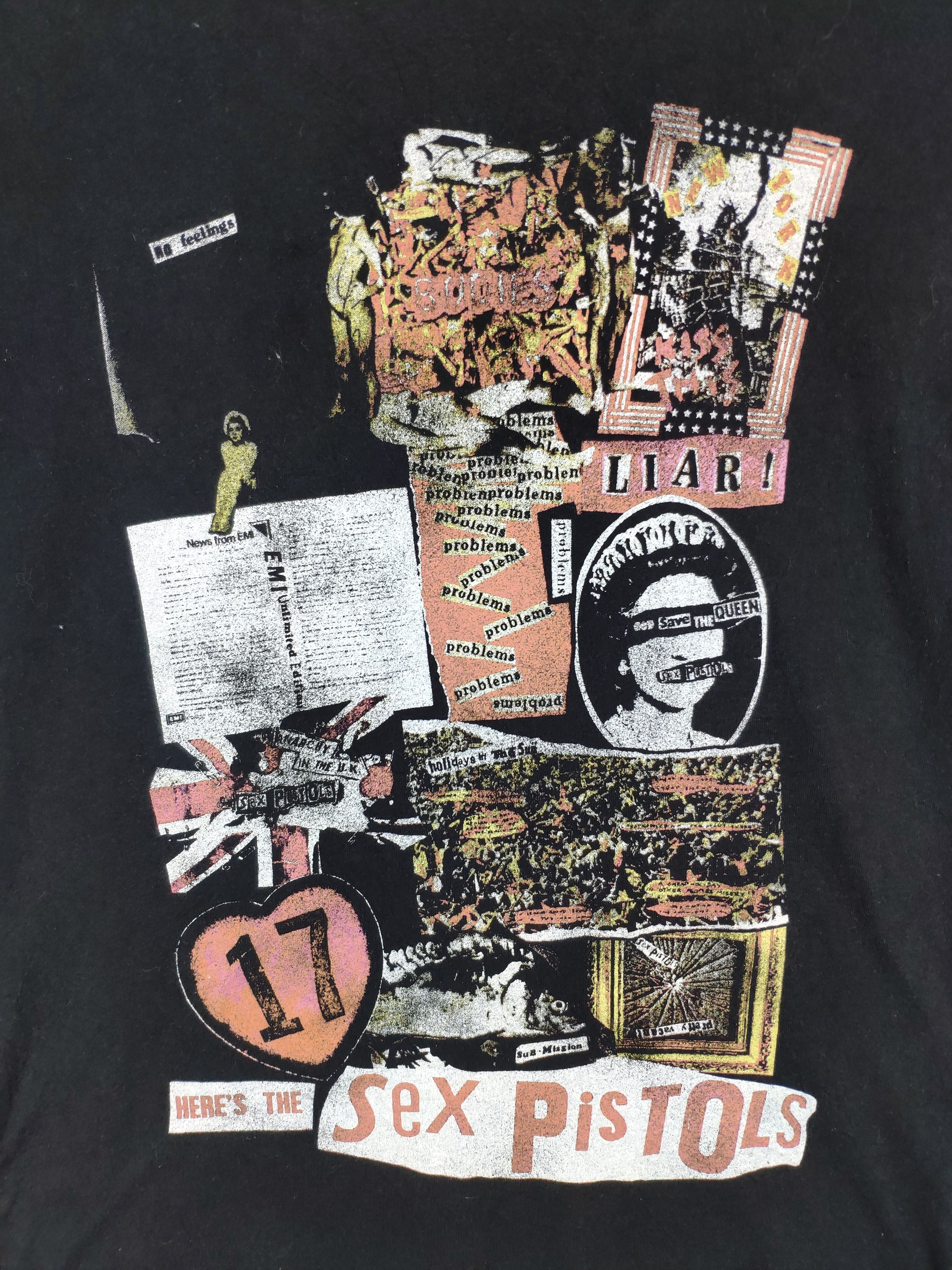 Band Tees × Japanese Brand × Seditionaries Steal 💥 Seditionaries Punk T Shirt x Sex Pistols Tee Size US S / EU 44-46 / 1 - 4 Thumbnail