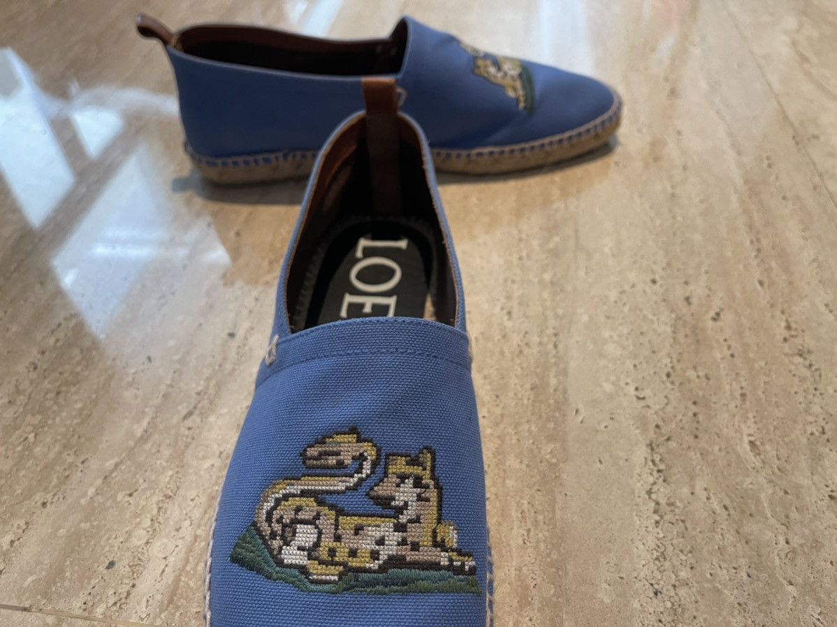 Loewe Embroidered tiger espadrille Size US 9 / EU 42 - 2 Thumbnail